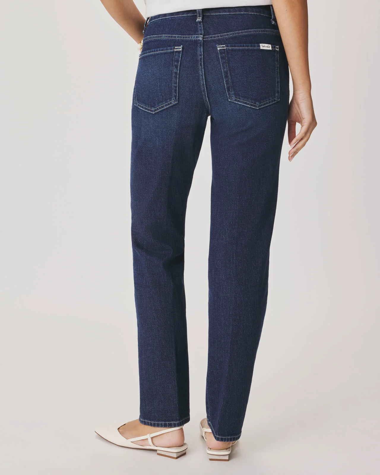 Alie Straight Leg Jean in Dark Wash - Image 3
