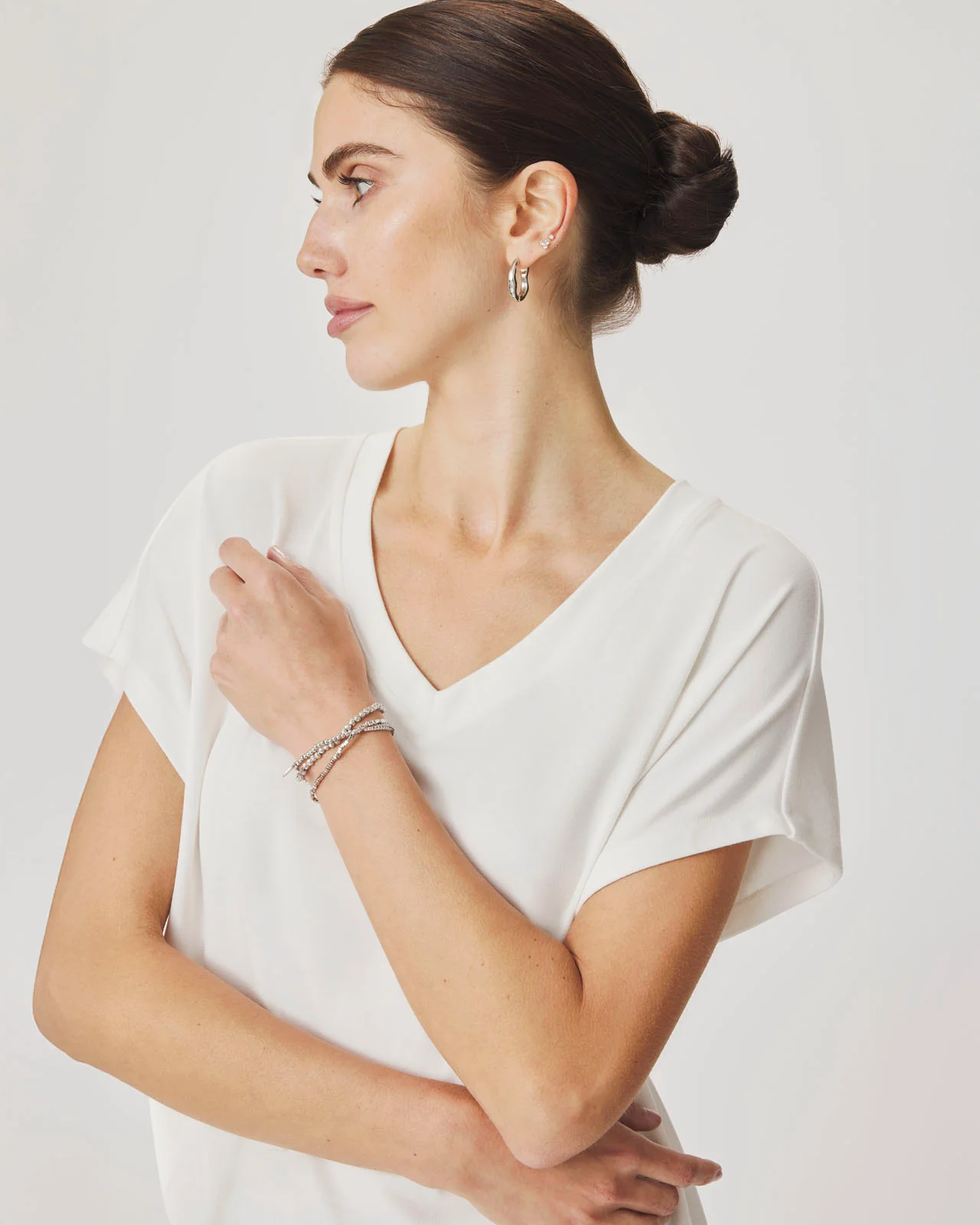 Amaya V-Neck Tee - Image 17