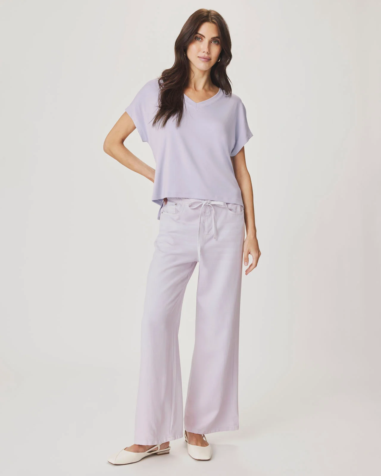 Amaya V-Neck Tee - Image 9