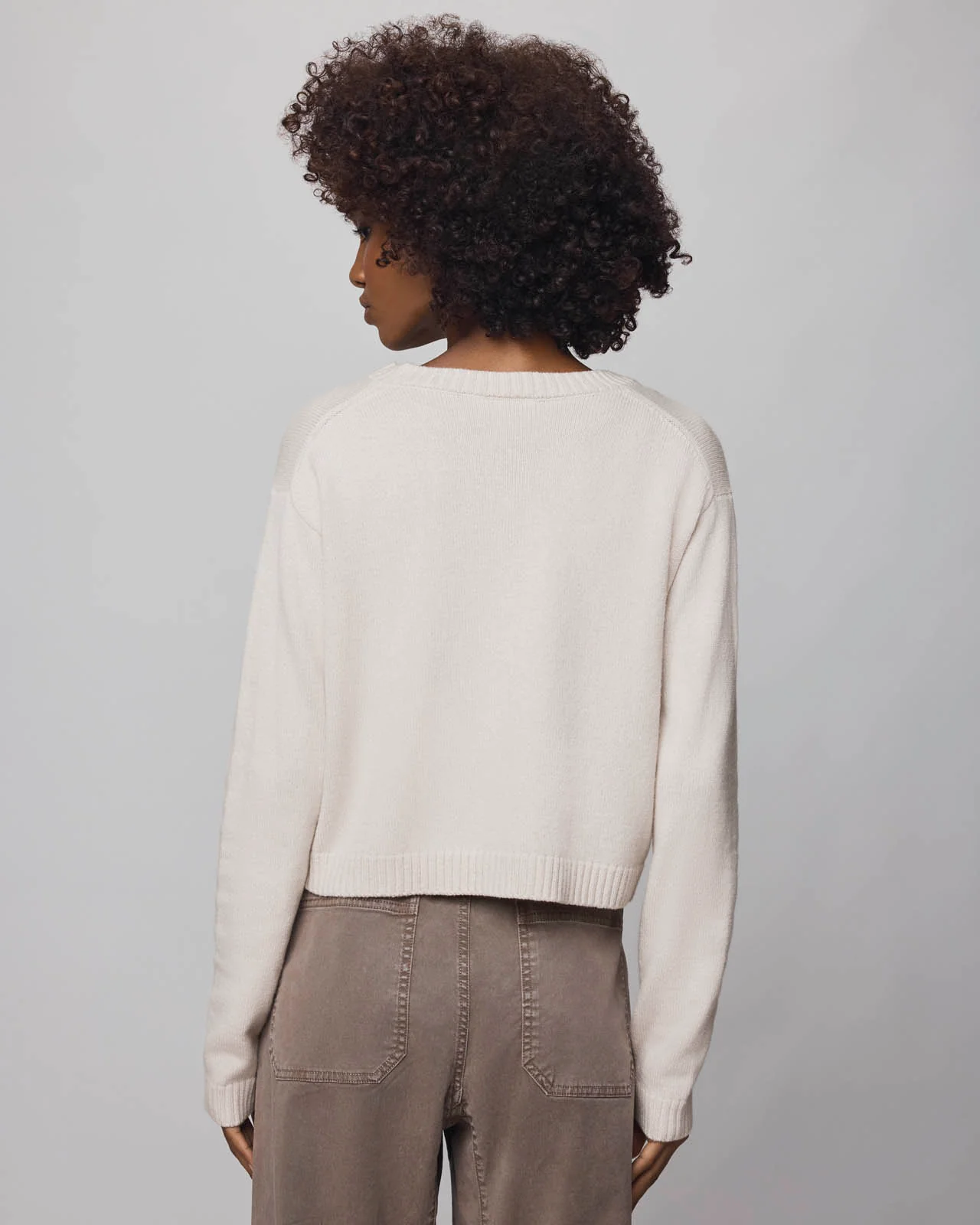 Amber Cropped Cardigan - Image 12