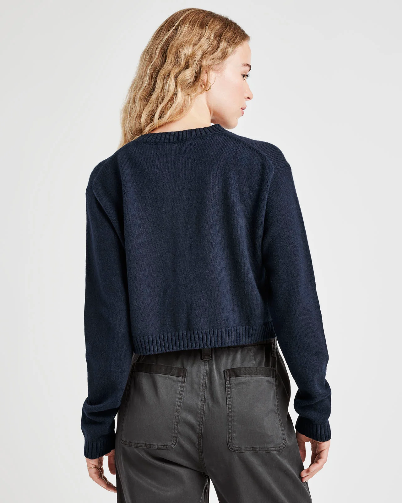 Amber Cropped Cardigan - Image 27