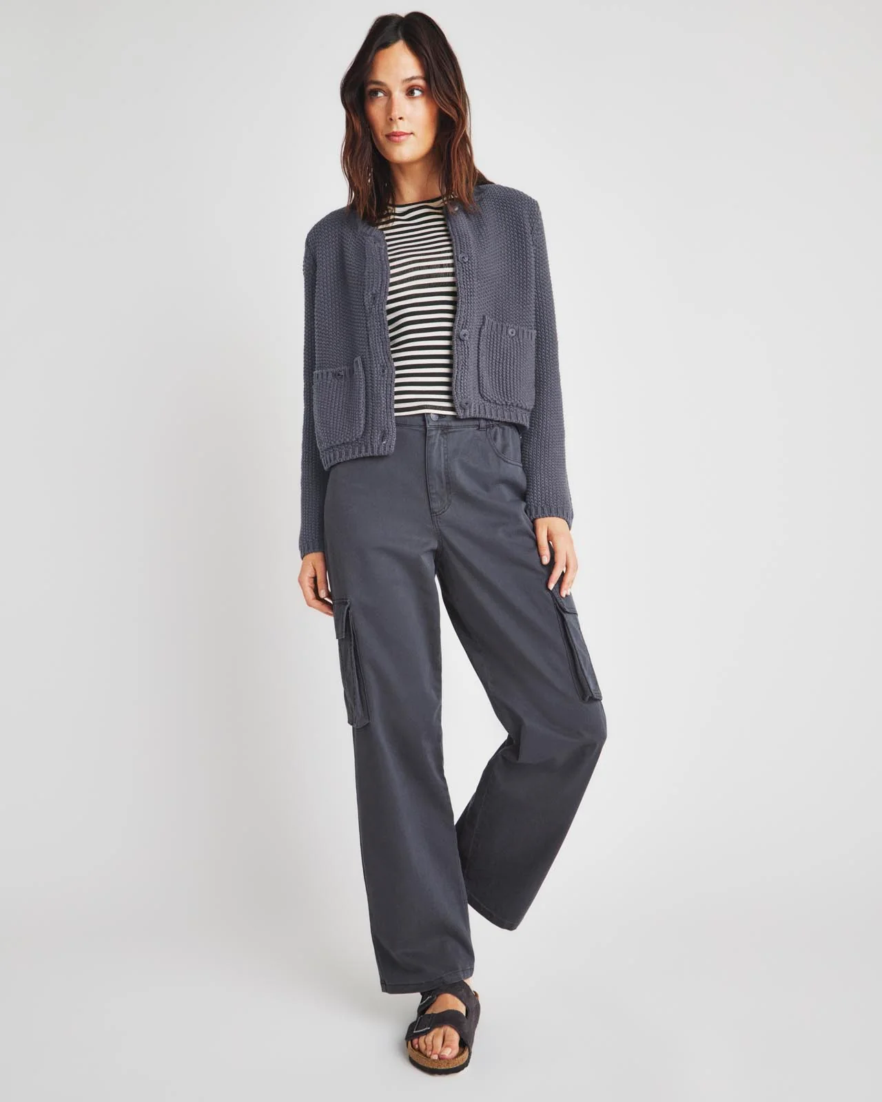 Andrea Cropped Cardigan - Image 12