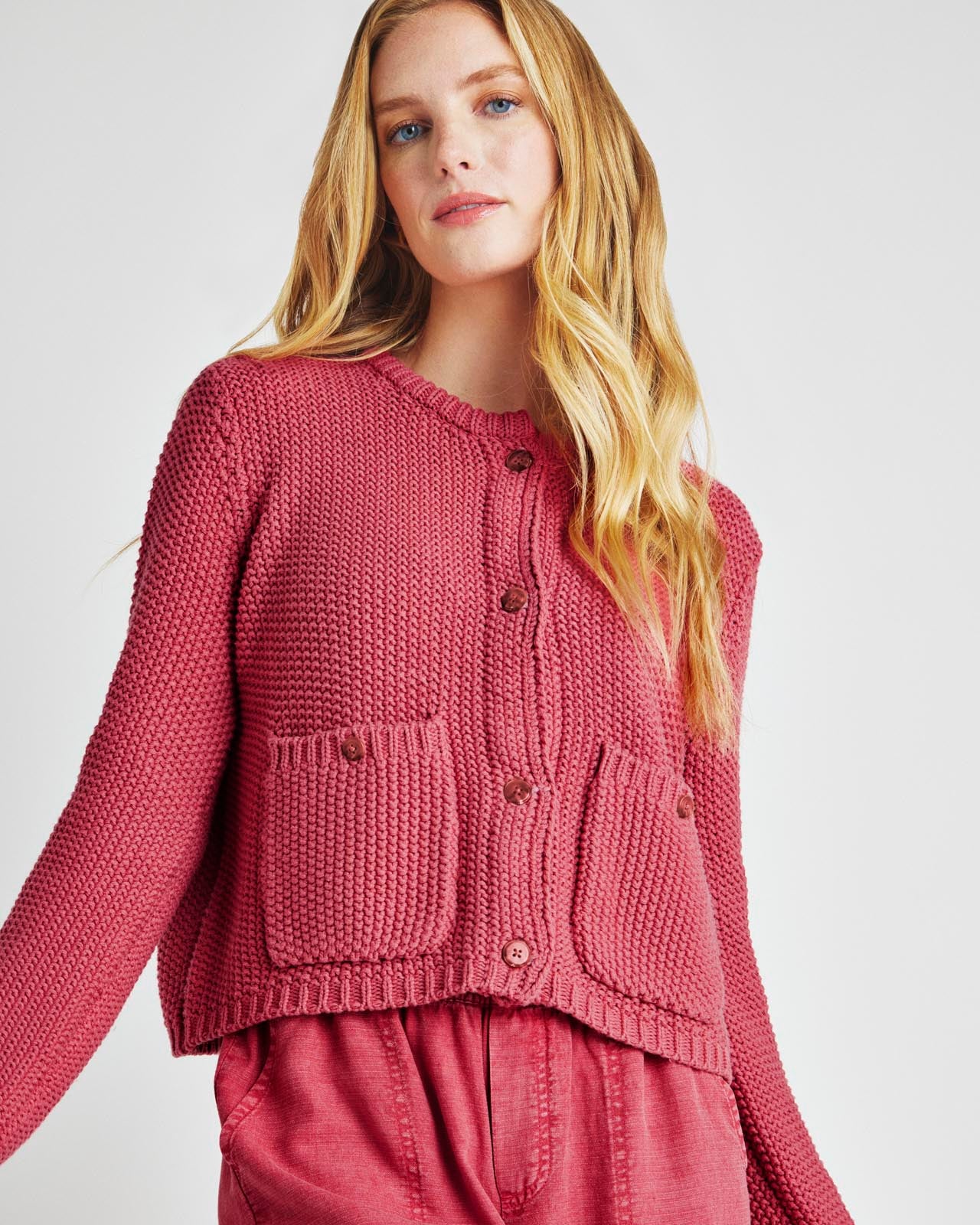 Andrea Cropped Cardigan - Image 16