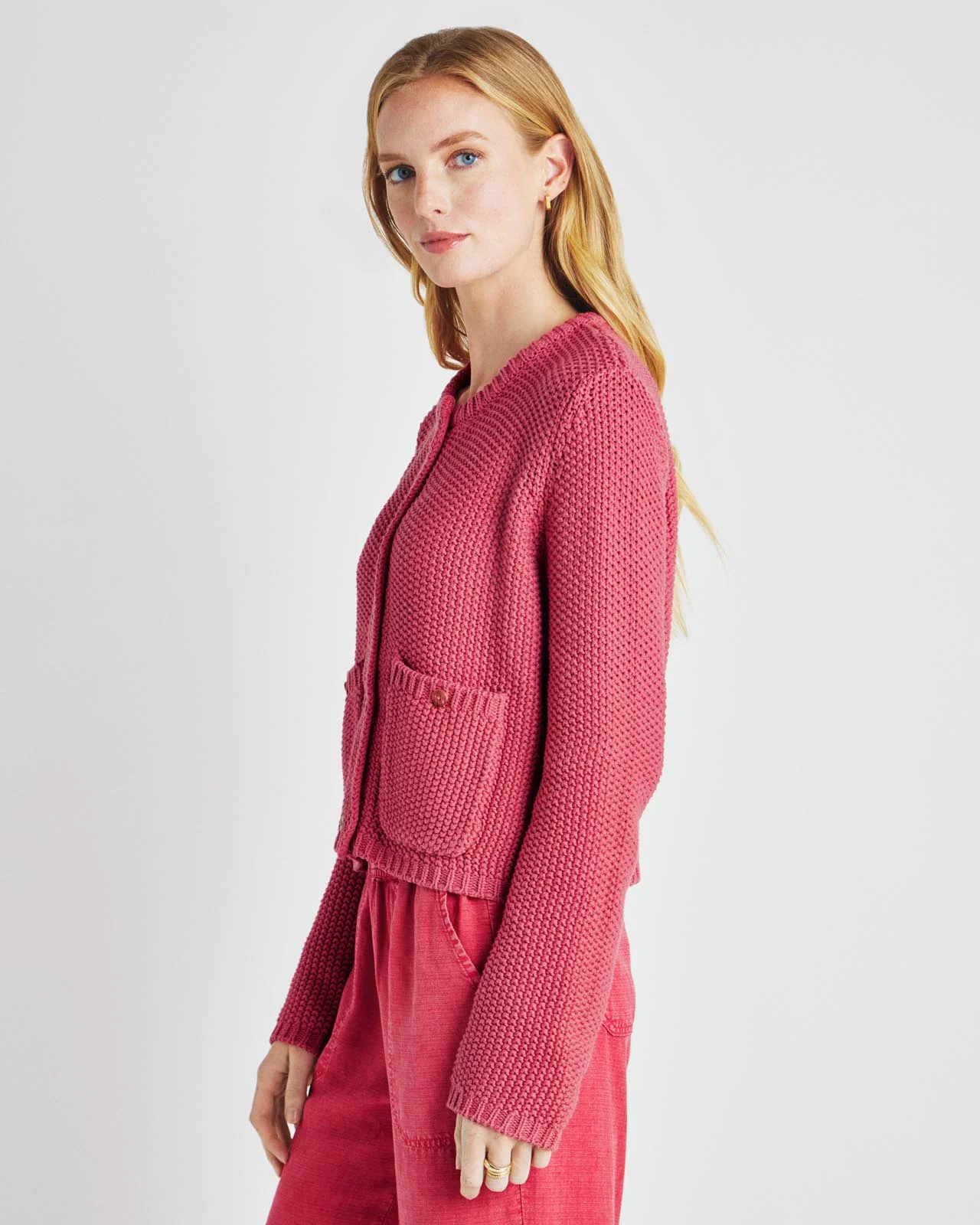 Andrea Cropped Cardigan - Image 19