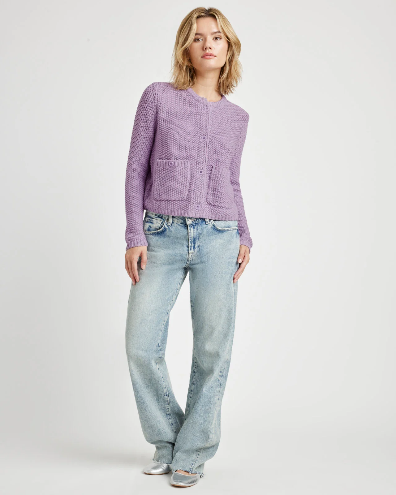 Andrea Cropped Cardigan - Image 2