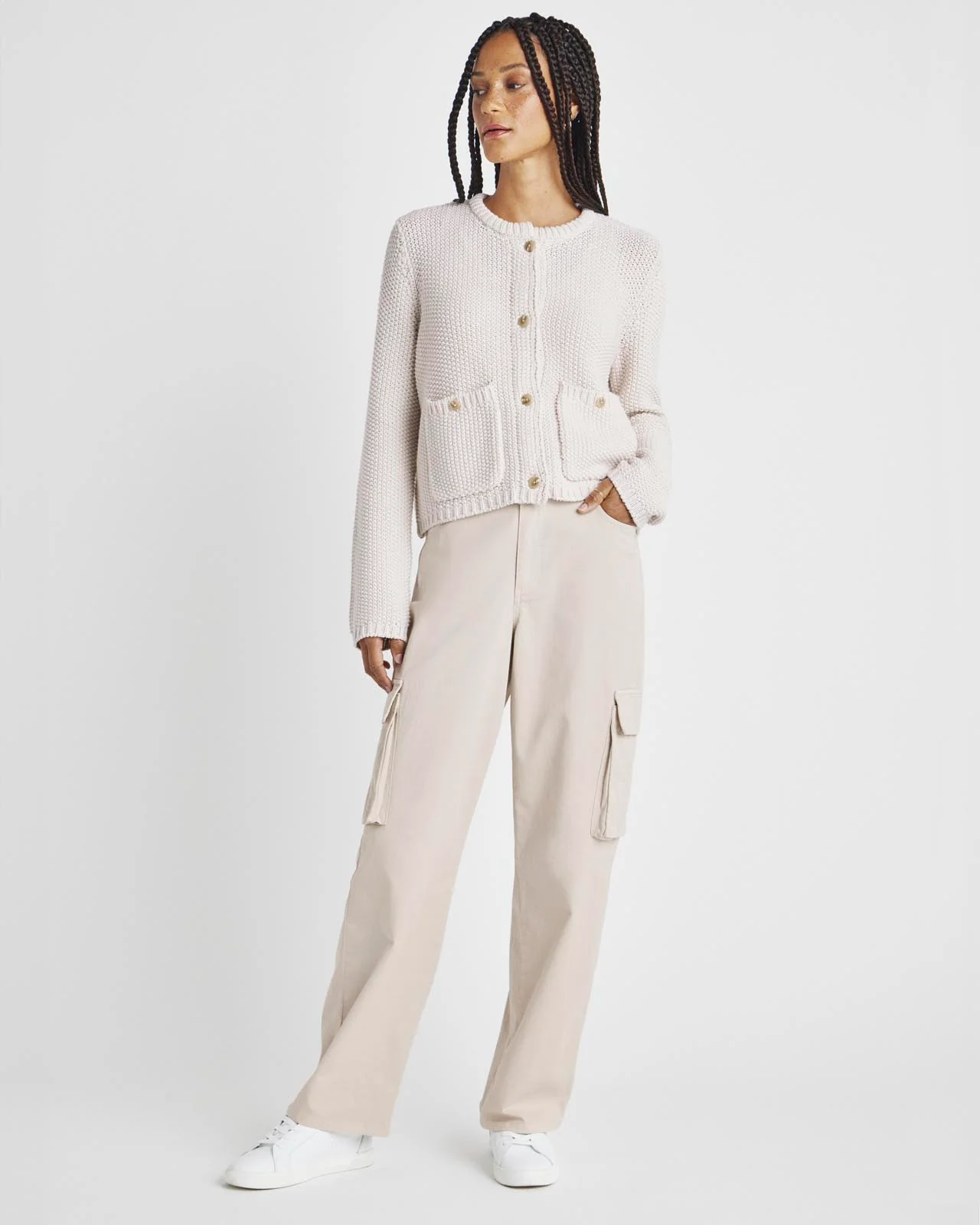 Andrea Cropped Cardigan - Image 24