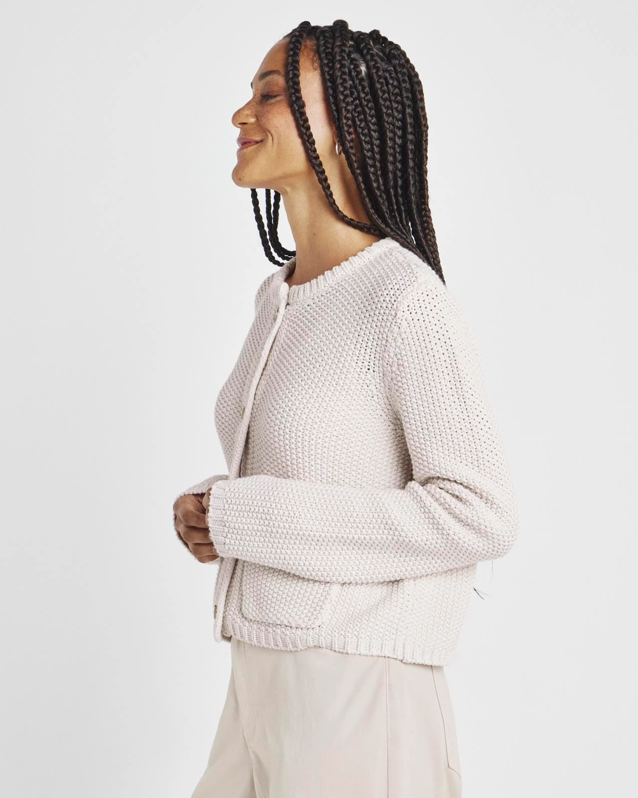 Andrea Cropped Cardigan - Image 25