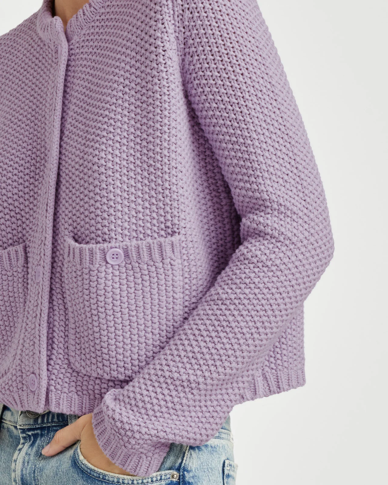 Andrea Cropped Cardigan - Image 5