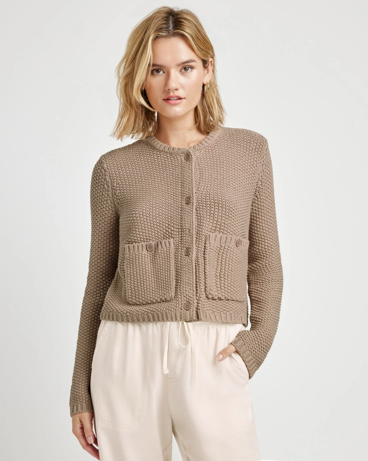 Andrea Cropped Cardigan - Image 6