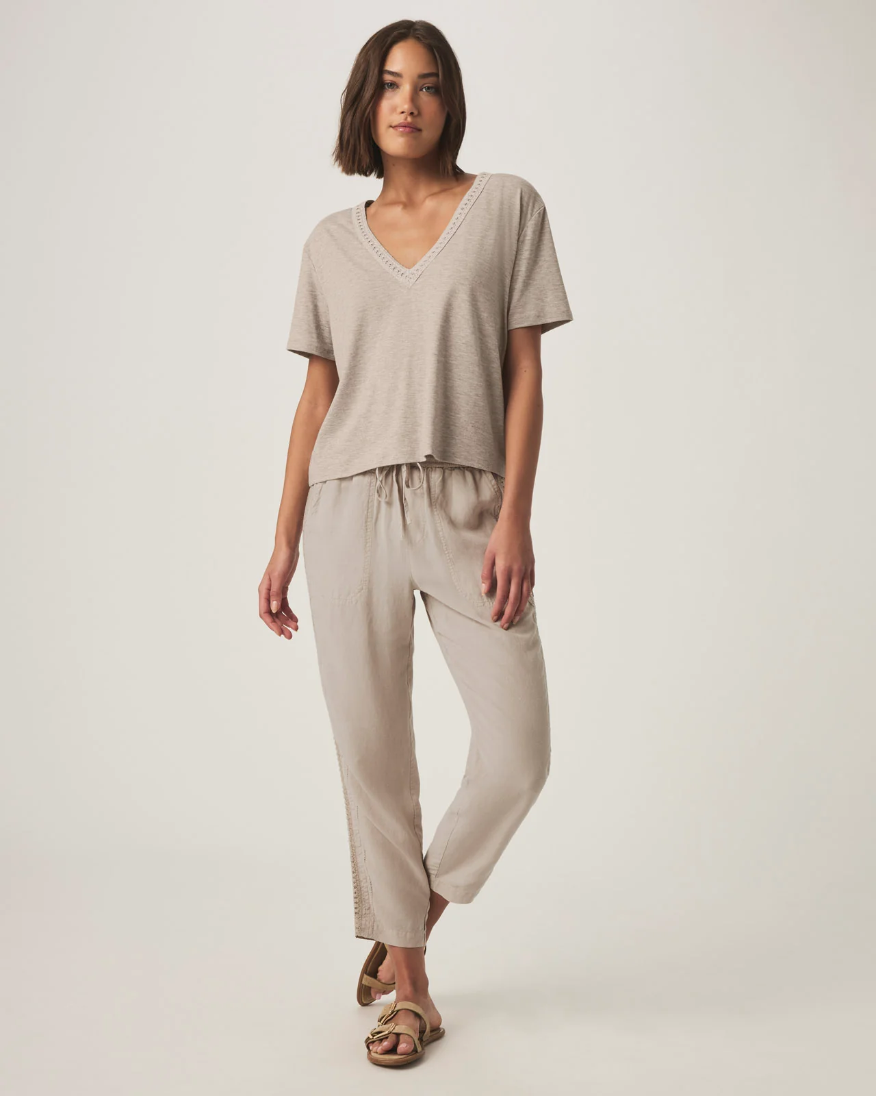Angie Crochet Straight Leg Pant - Image 4