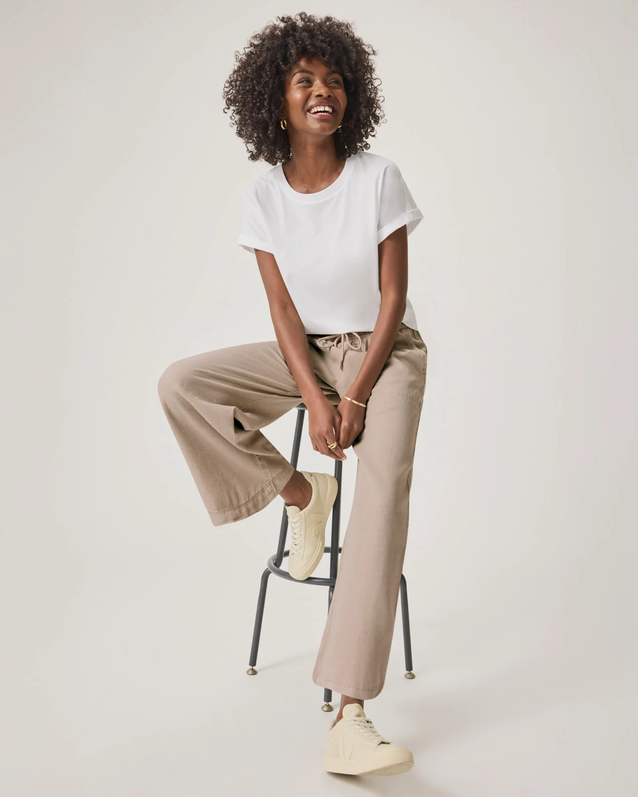 Angie Crop Wide Leg Pant - Image 10