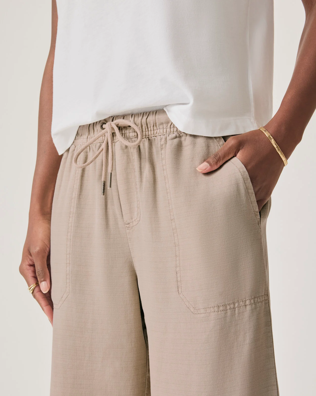 Angie Crop Wide Leg Pant - Image 11