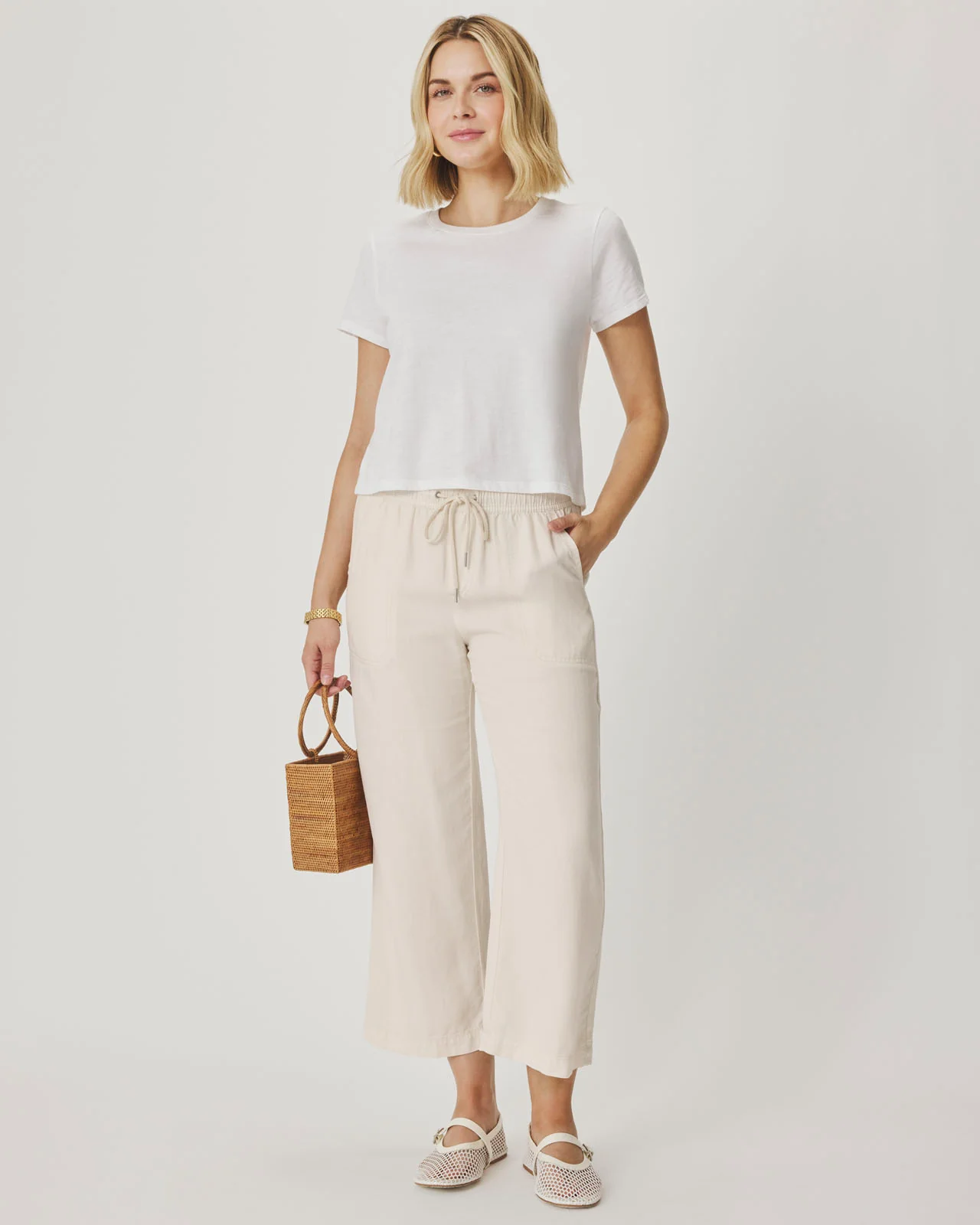 Angie Crop Wide Leg Pant - Image 131