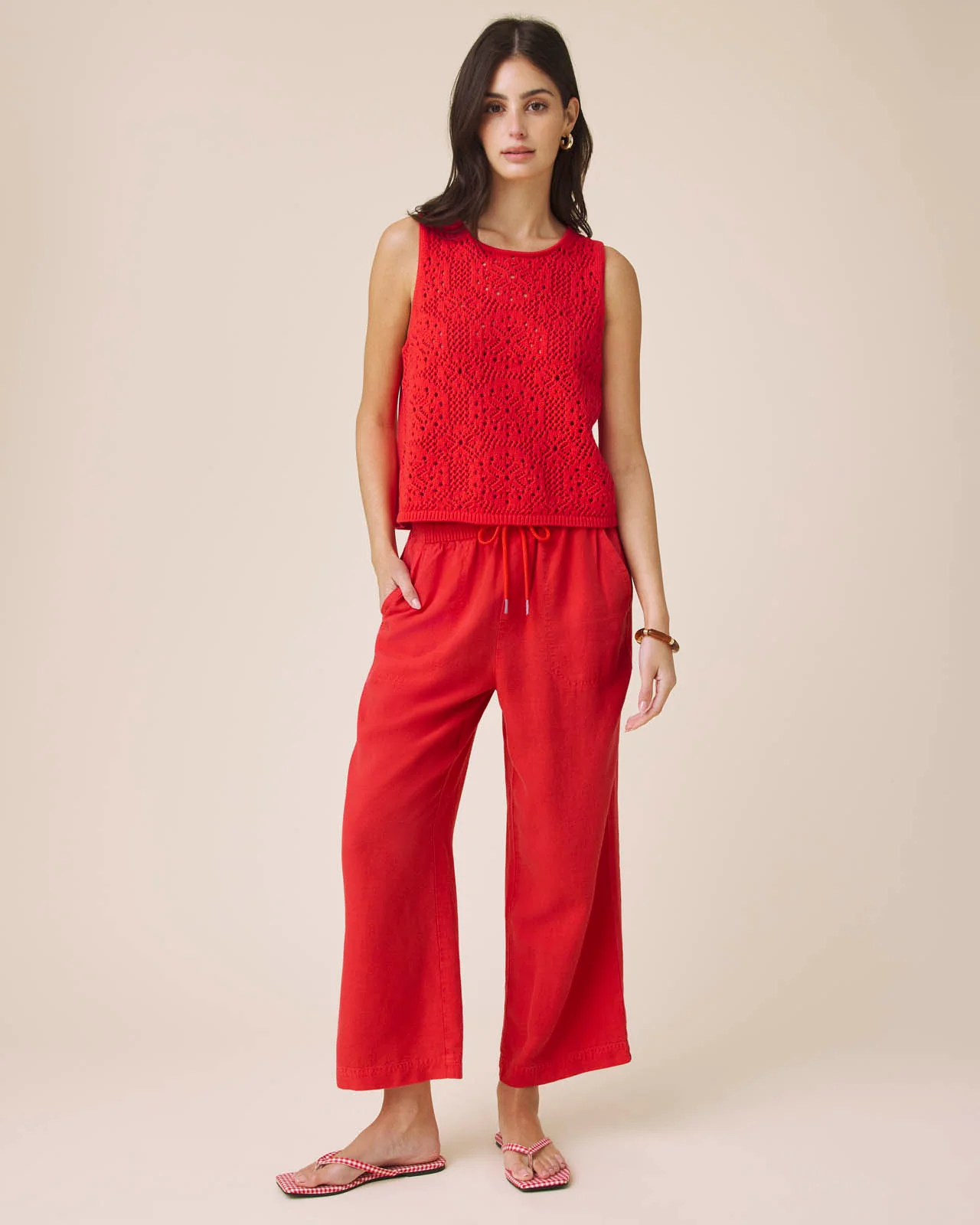 Angie Crop Wide Leg Pant - Image 141