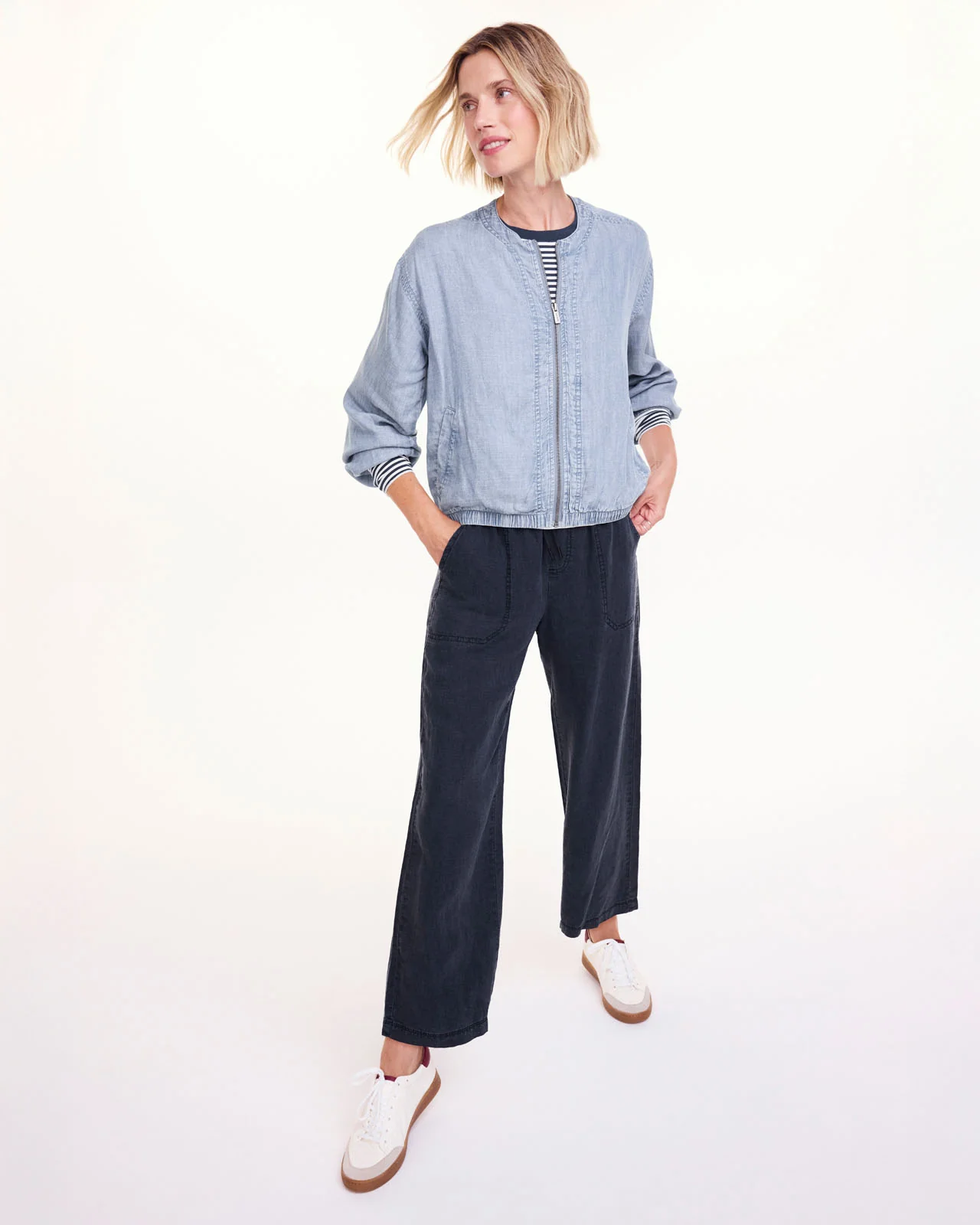 Angie Crop Wide Leg Pant - Image 16