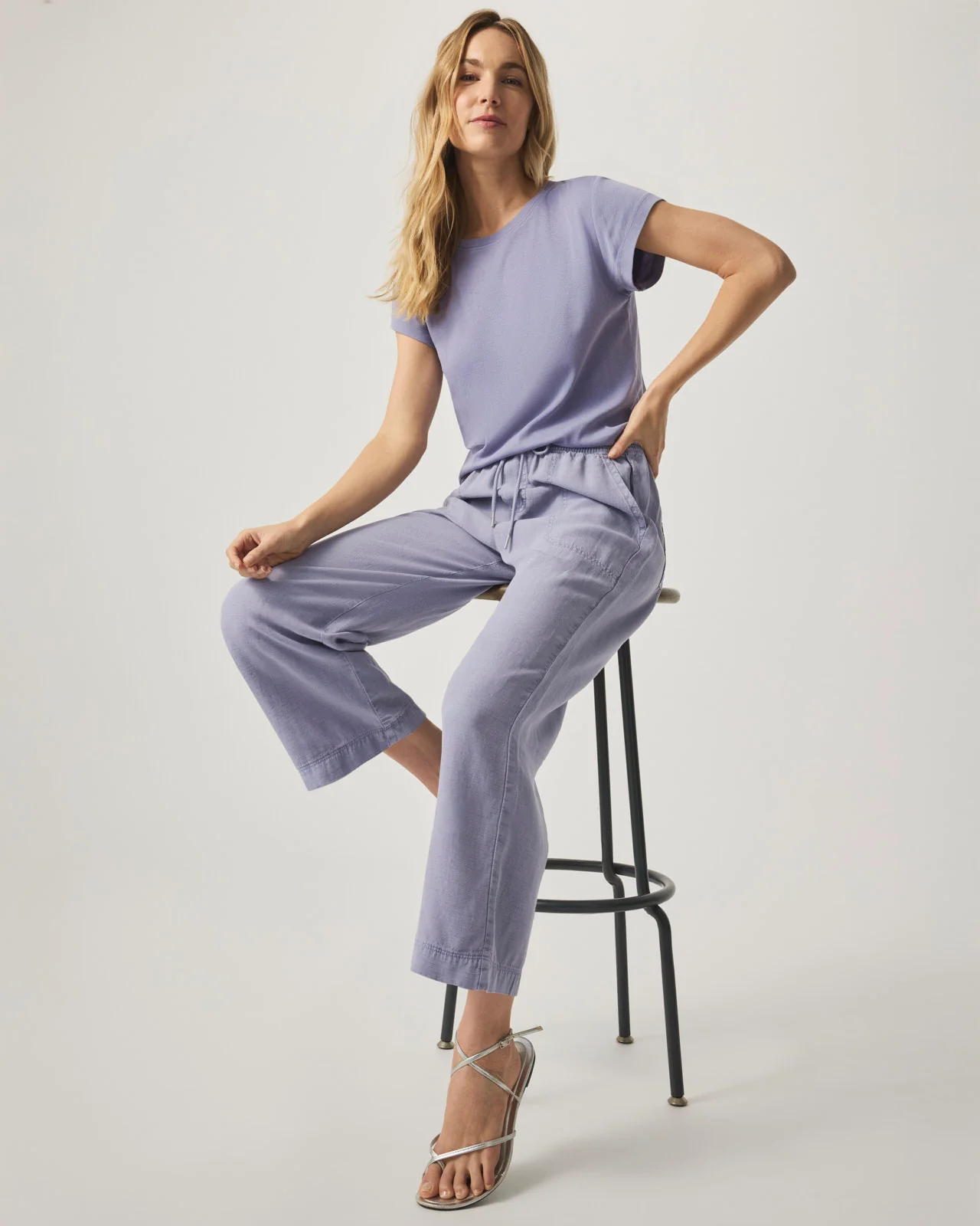 Angie Crop Wide Leg Pant - Image 20