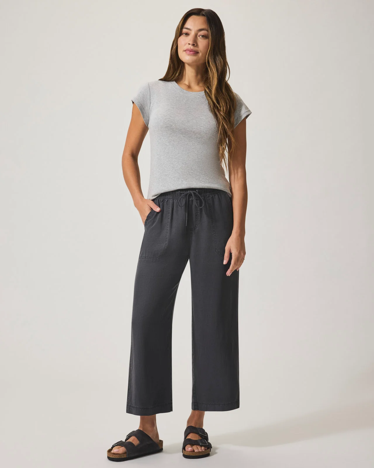 Angie Crop Wide Leg Pant - Image 26
