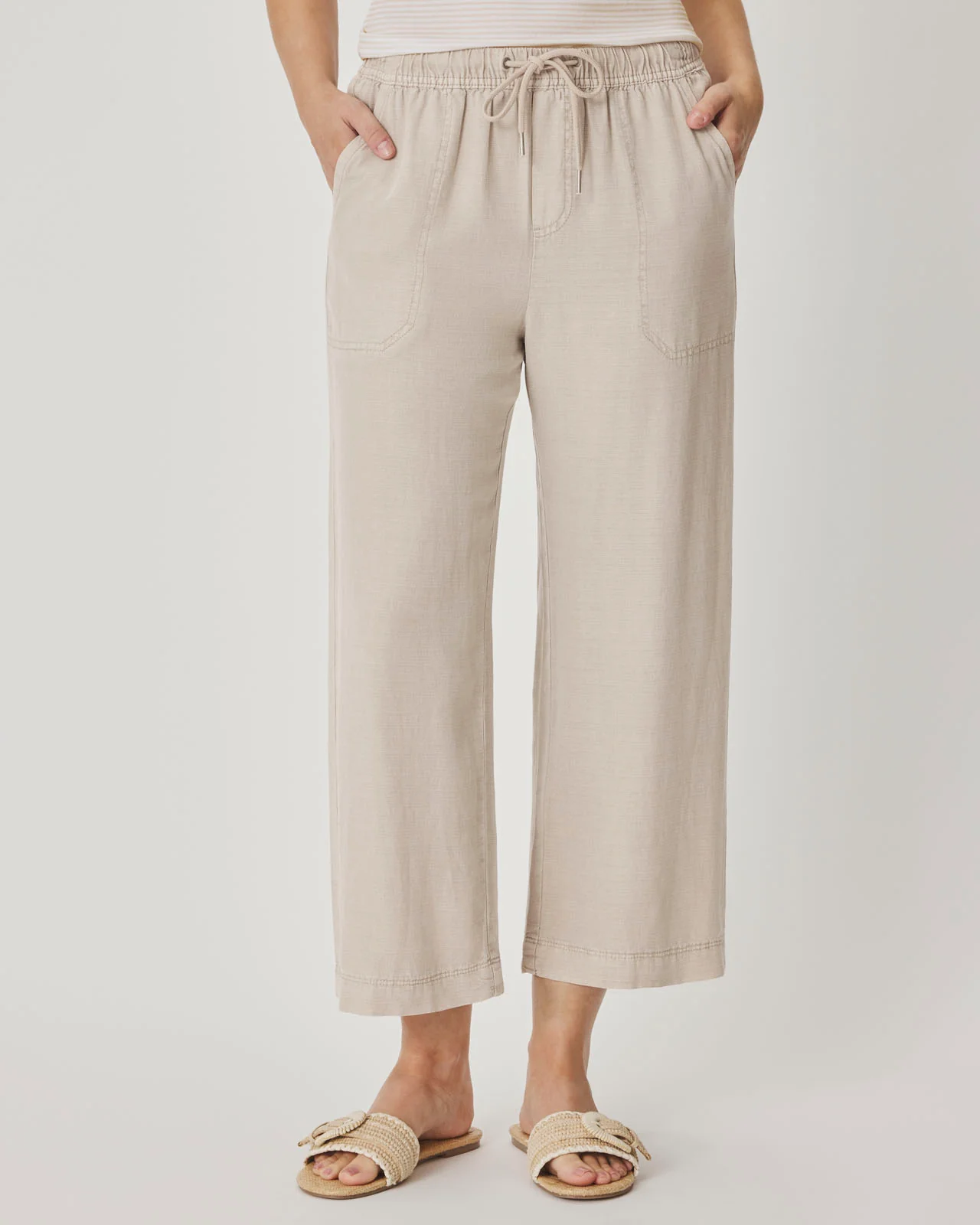 Angie Crop Wide Leg Pant - Image 3