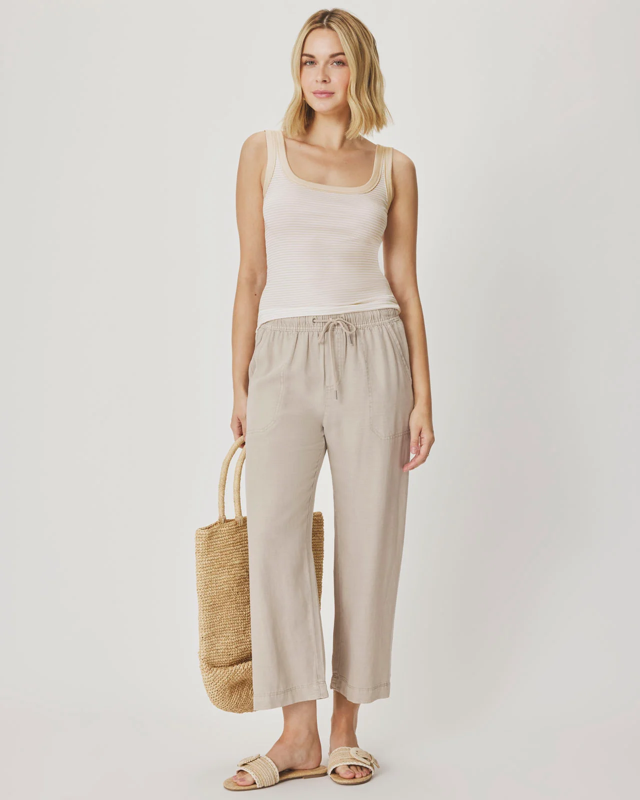 Angie Crop Wide Leg Pant - Image 5