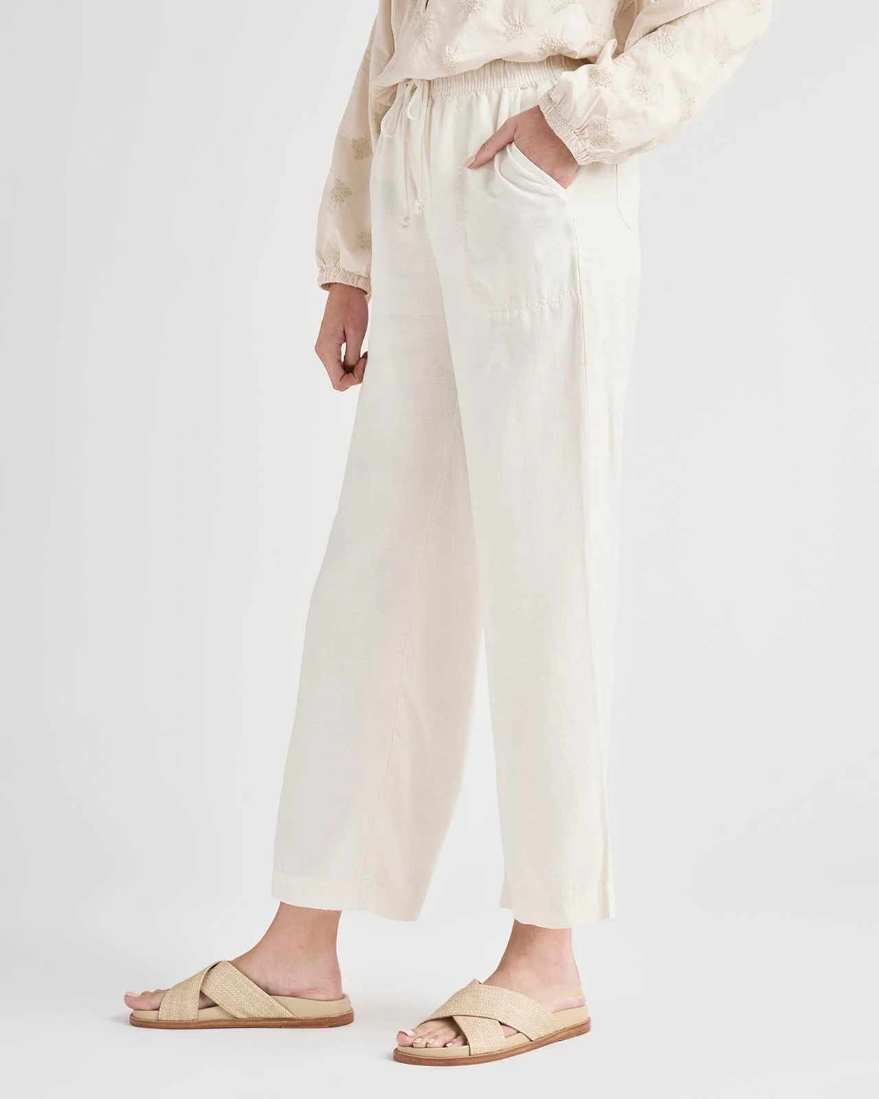 Angie Crop Wide Leg Pant - Image 52
