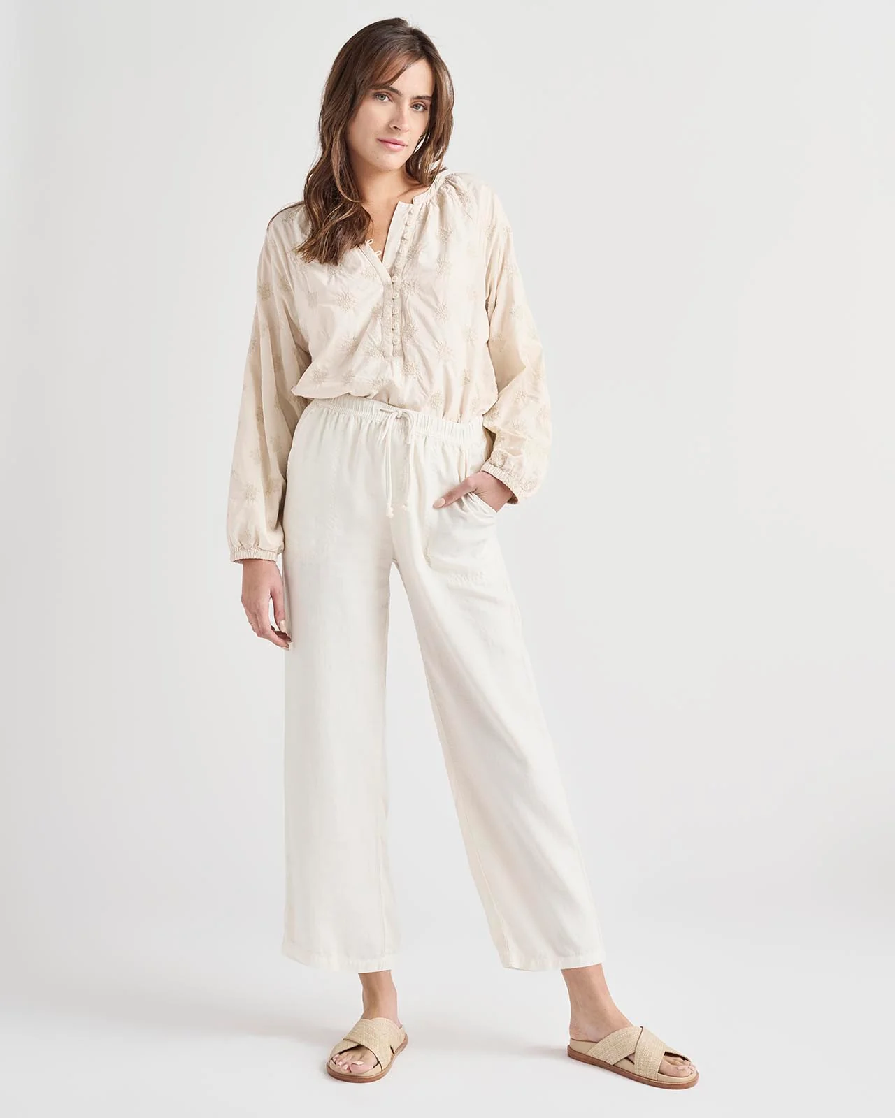 Angie Crop Wide Leg Pant - Image 54