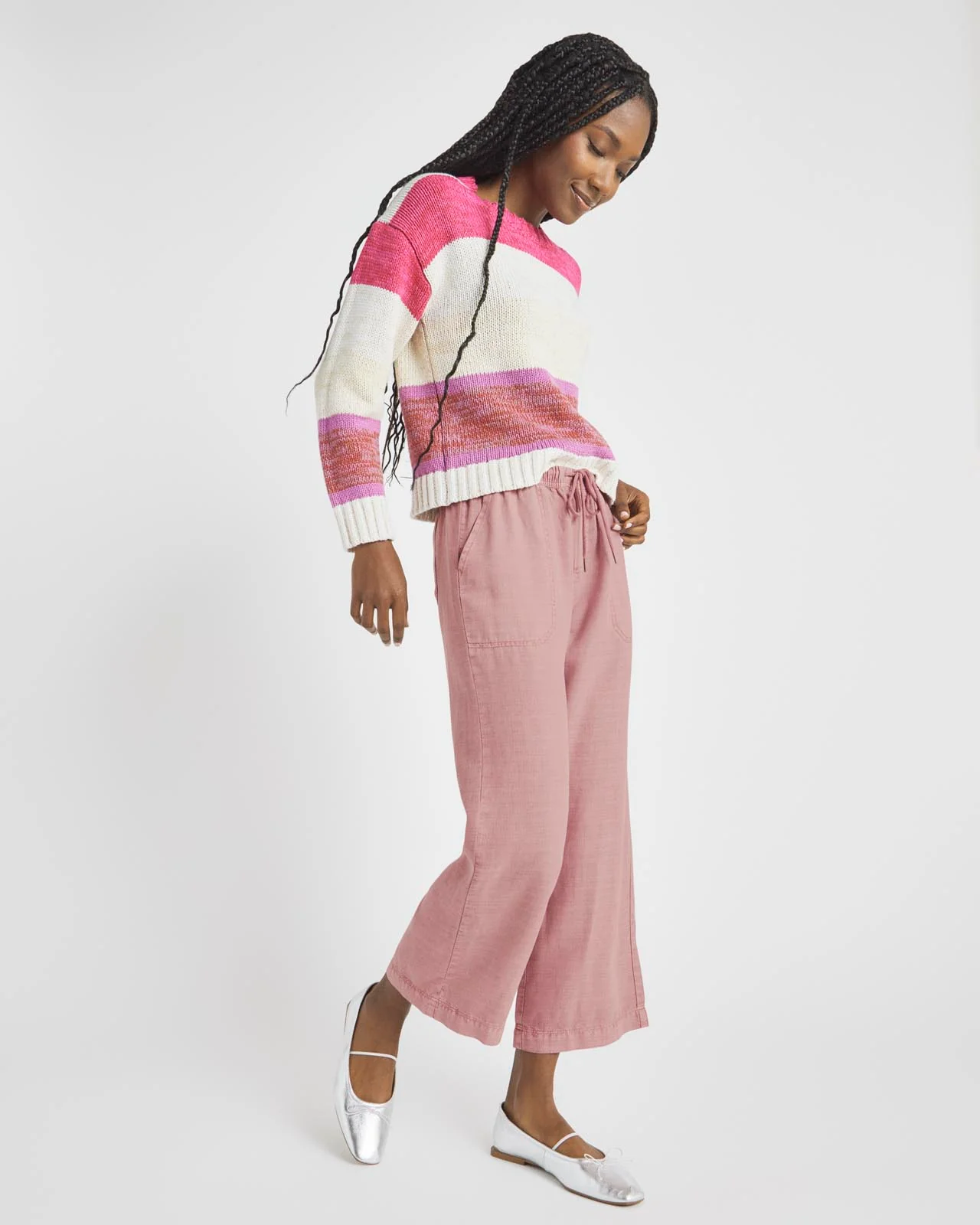 Angie Crop Wide Leg Pant - Image 69