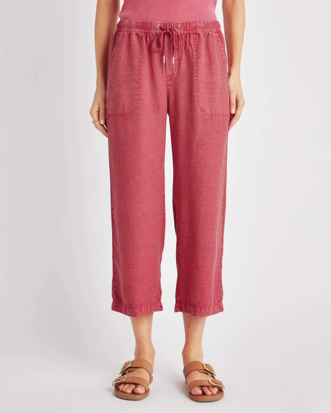 Angie Crop Wide Leg Pant - Image 75