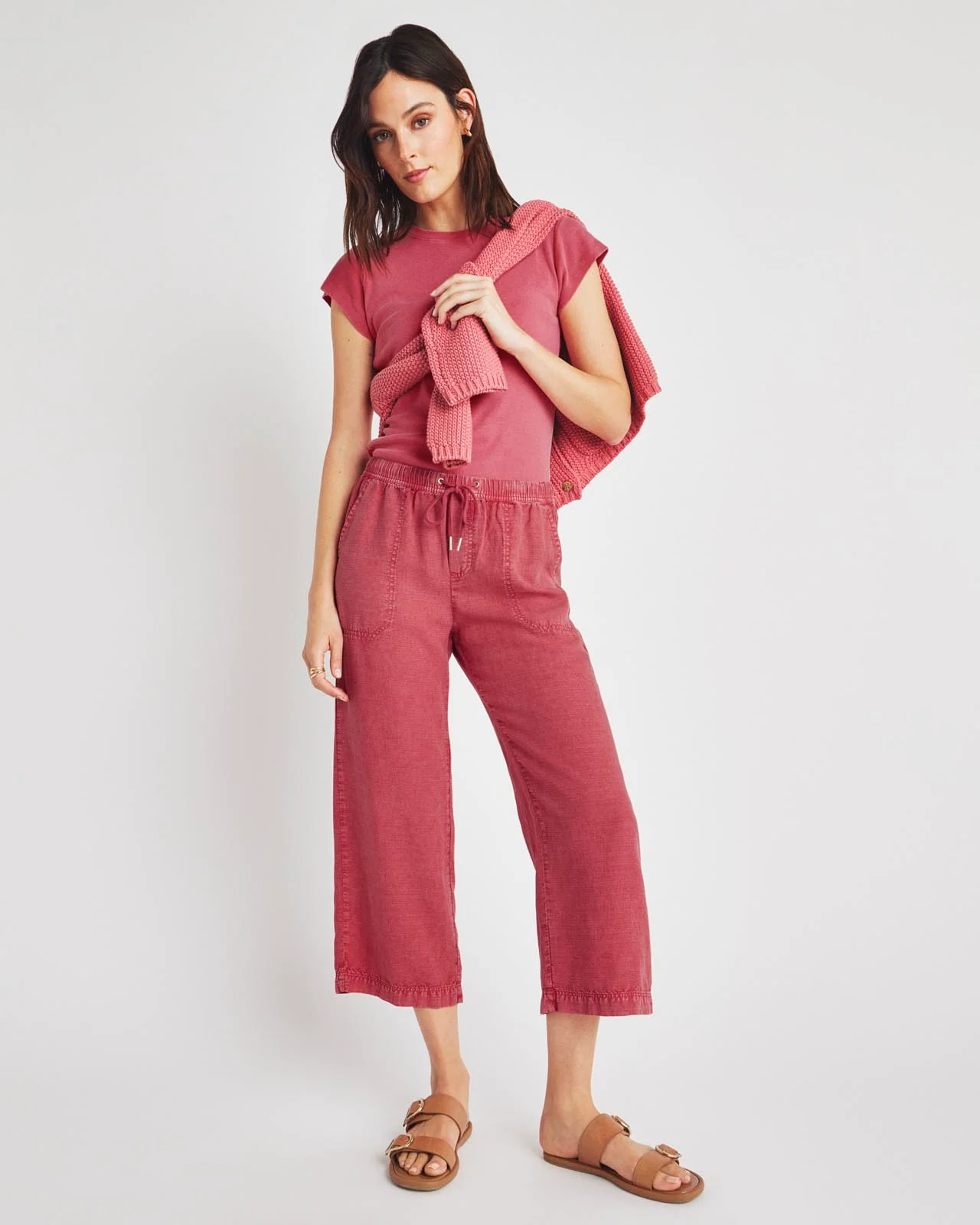 Angie Crop Wide Leg Pant - Image 76
