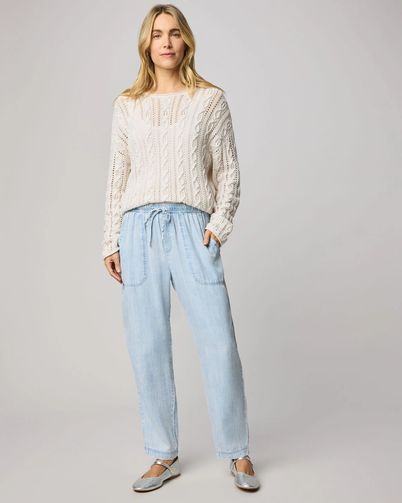 Angie Indigo Straight Leg Pant - Image 14