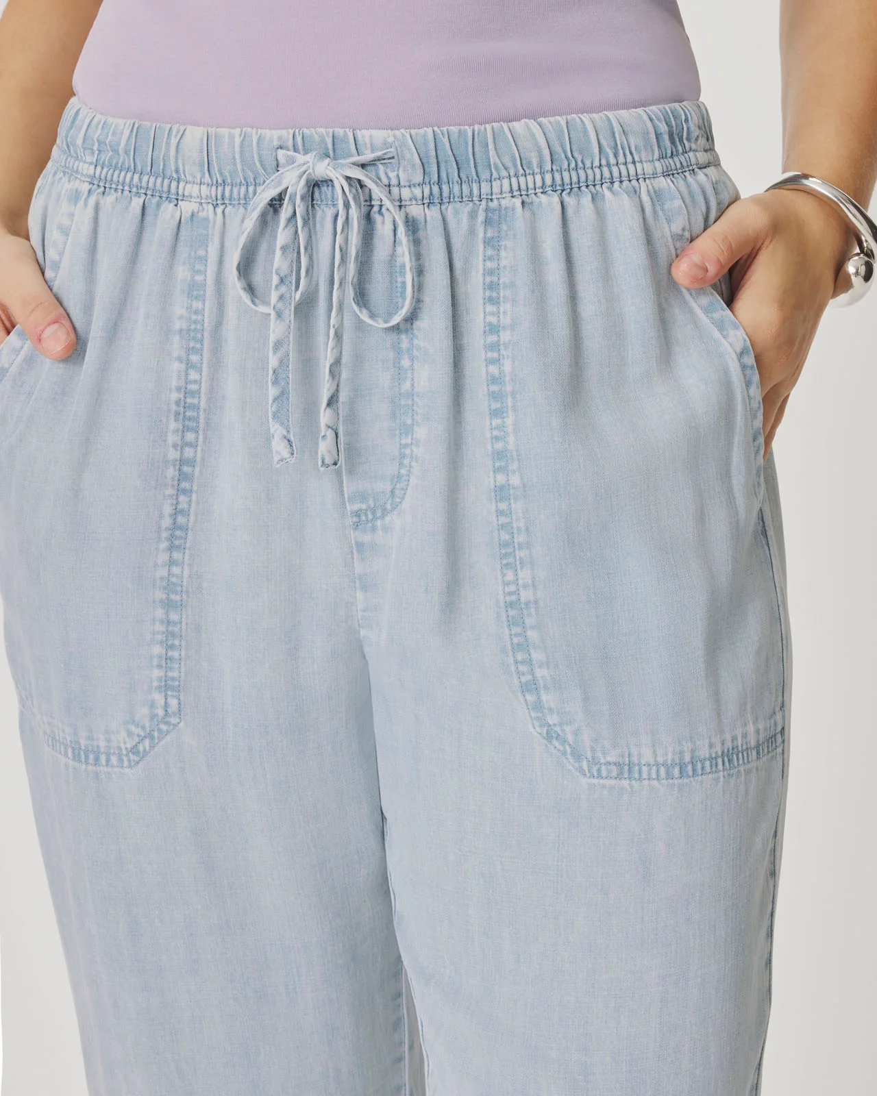 Angie Indigo Straight Leg Pant - Image 3