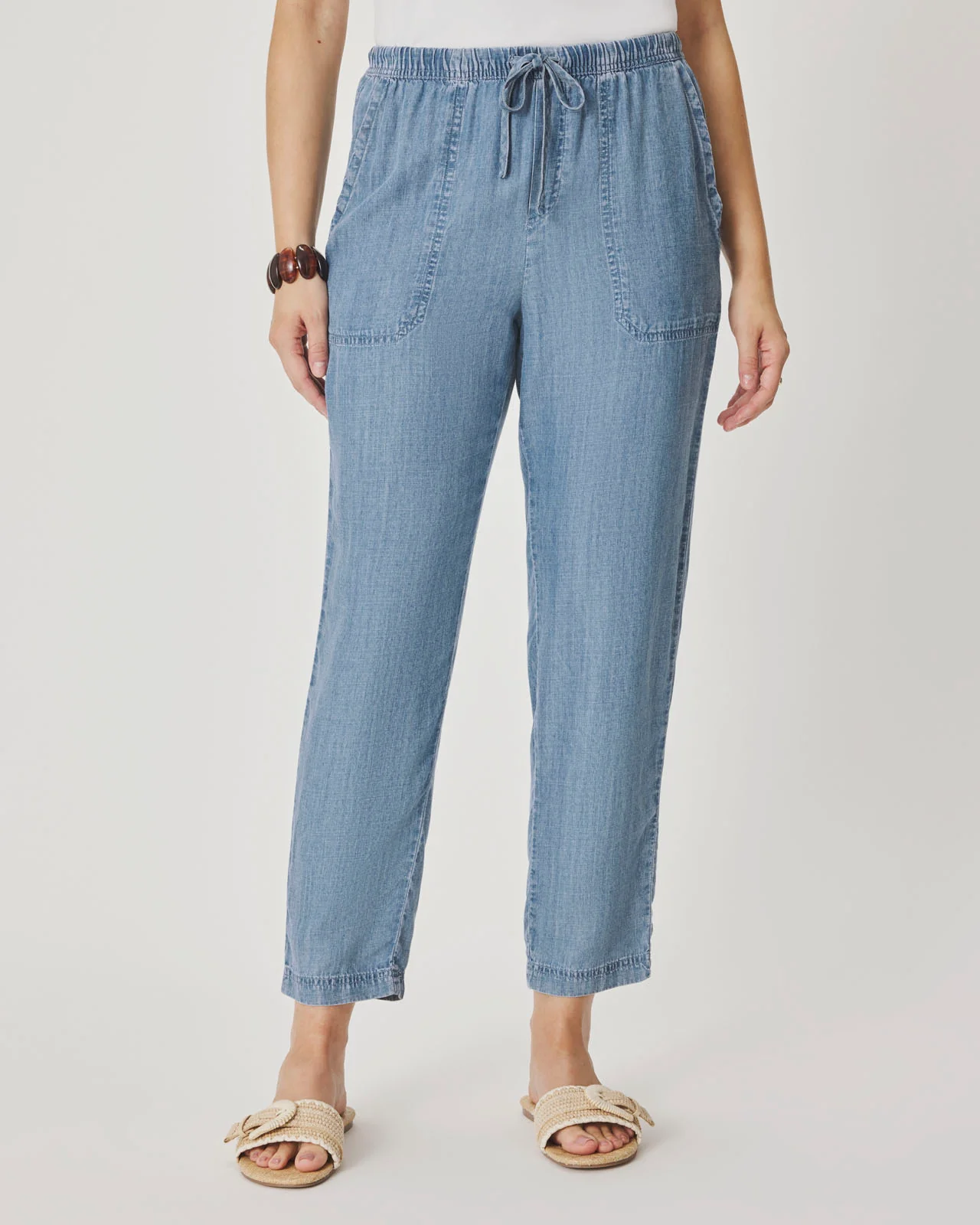 Angie Indigo Straight Leg Pant - Image 8
