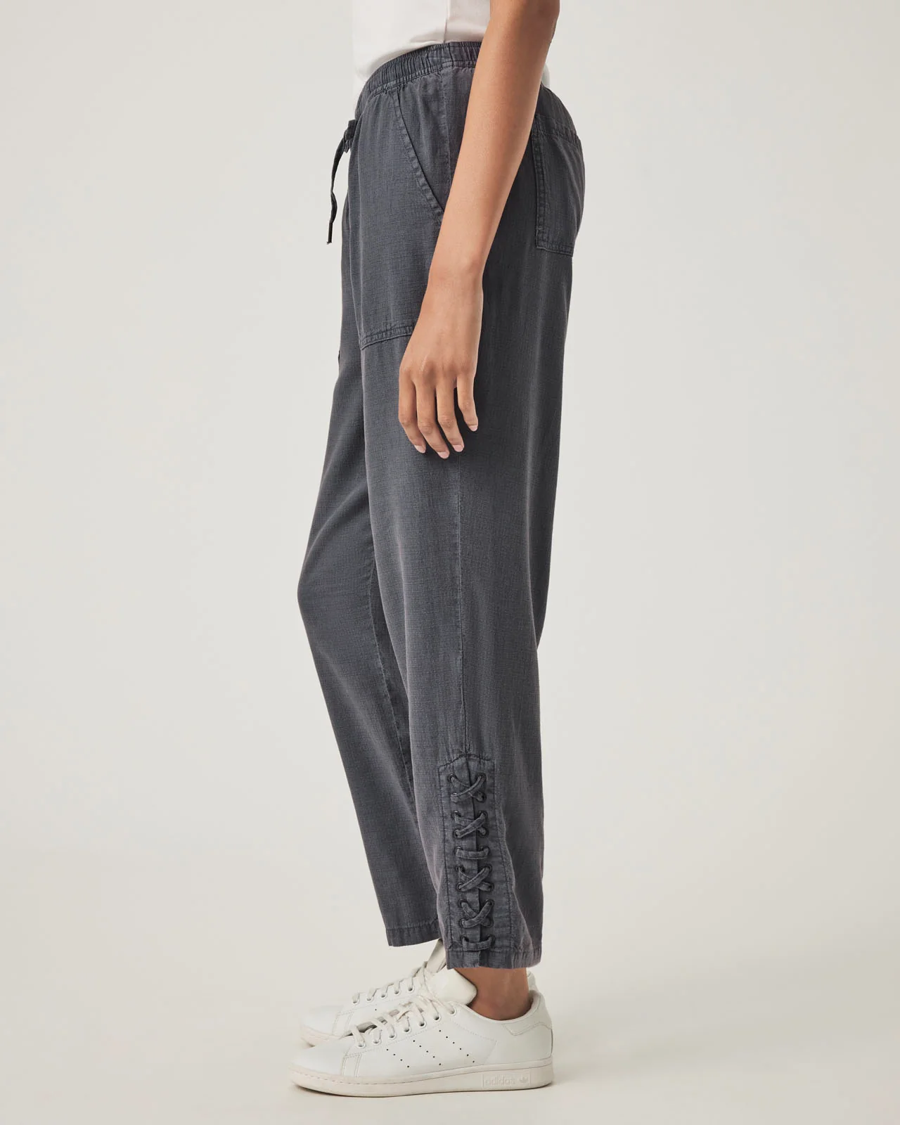 Angie Straight Leg Lace-Up Pant - Image 10