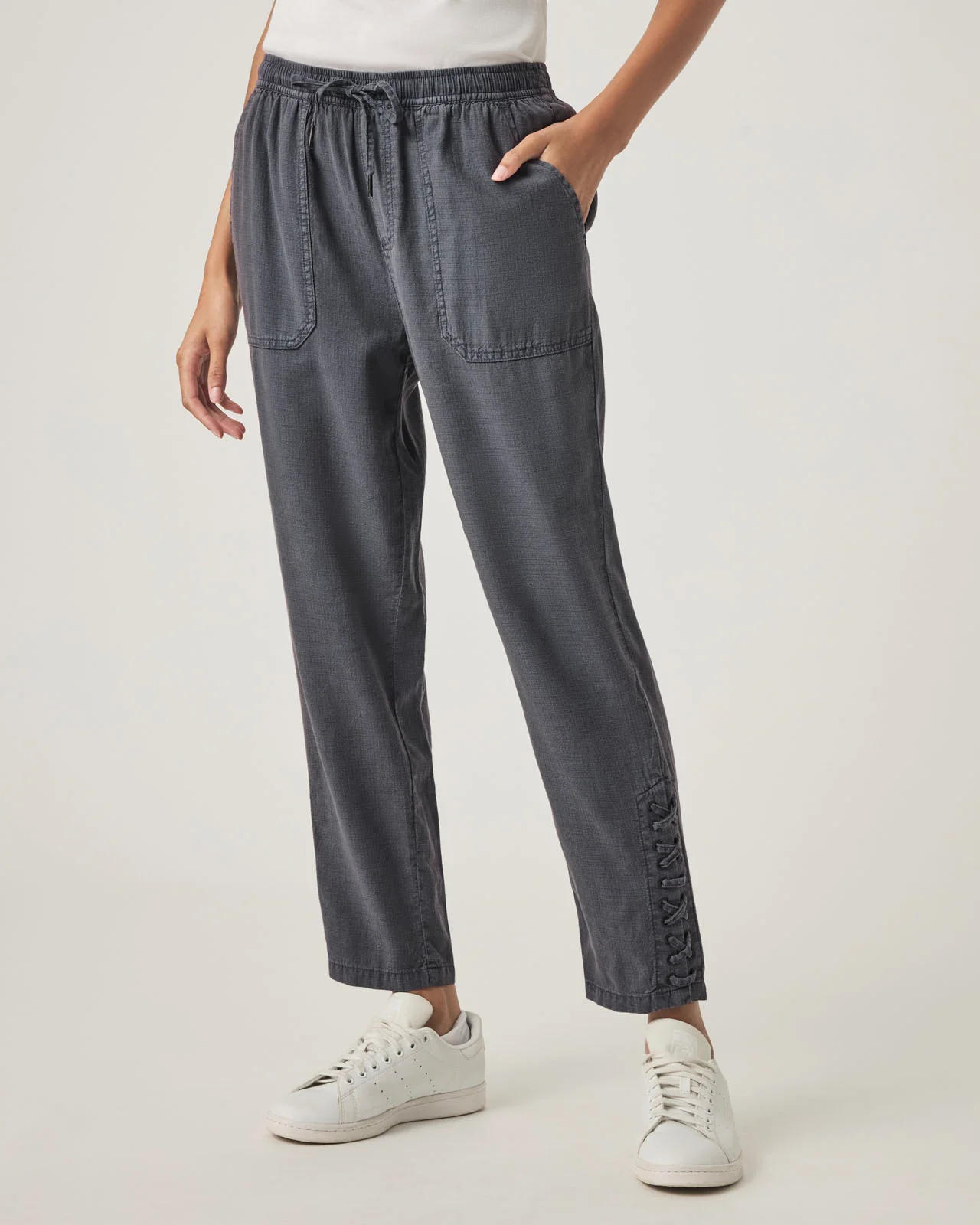 Angie Straight Leg Lace-Up Pant - Image 7