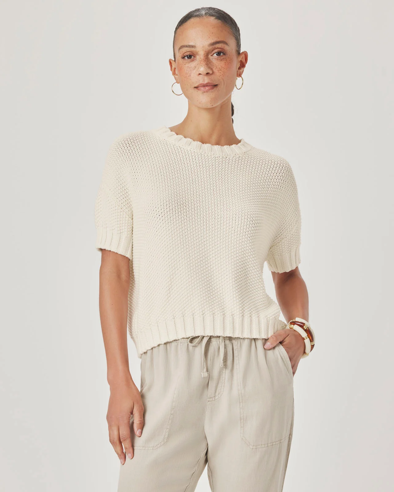 Annmarie Short Sleeve Sweater - Image 2
