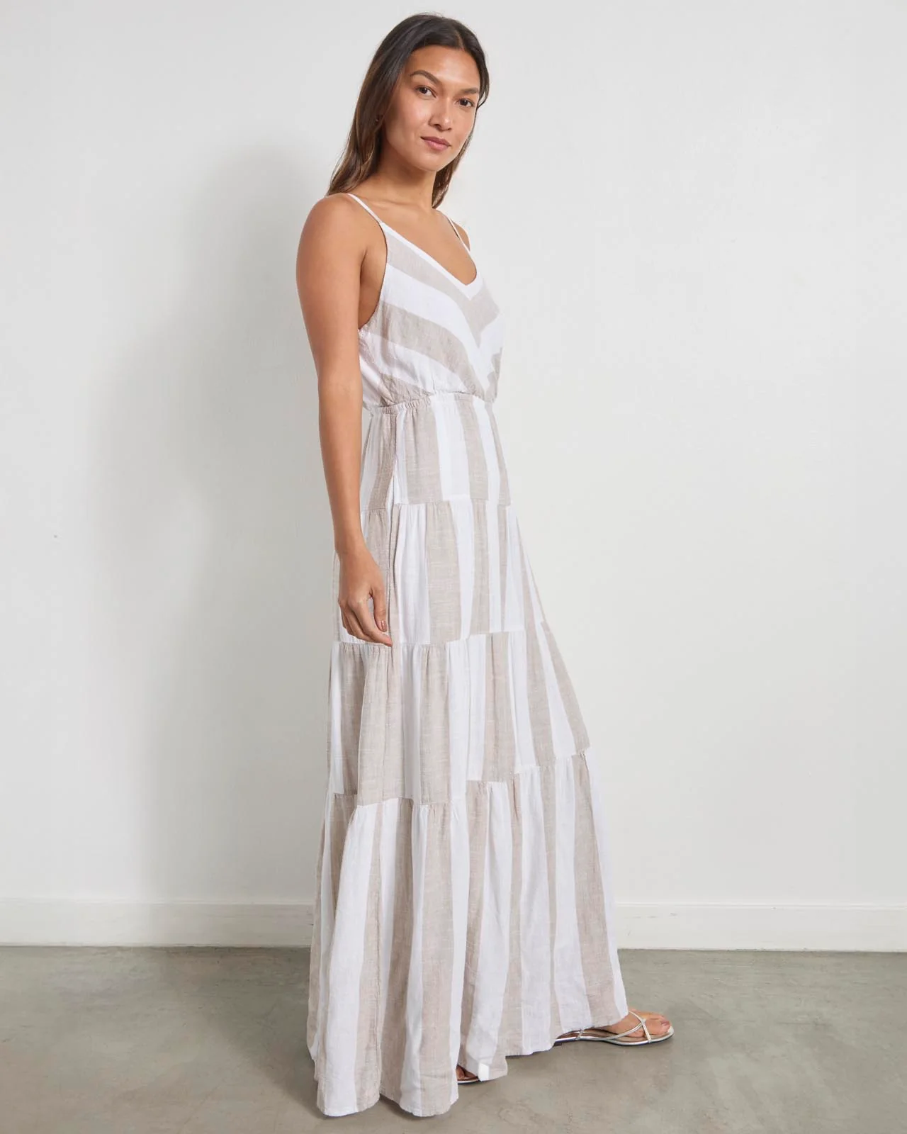 Audriana Stripe Dress - Image 2