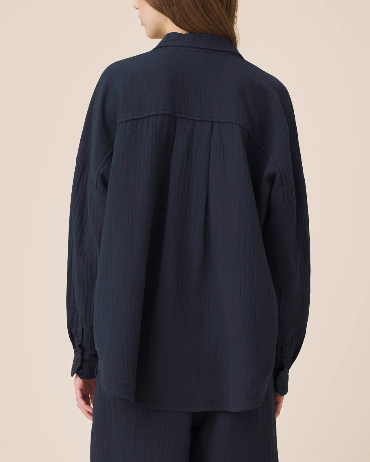 Ava Gauze Button Down - Image 25