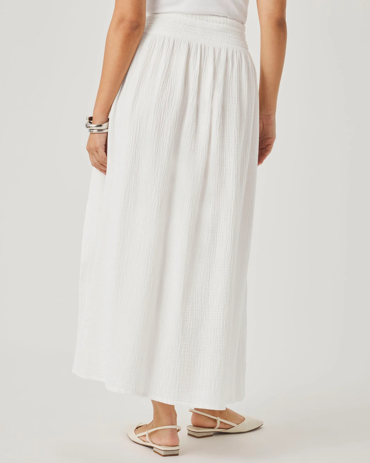Ava Gauze Maxi Skirt - Image 10