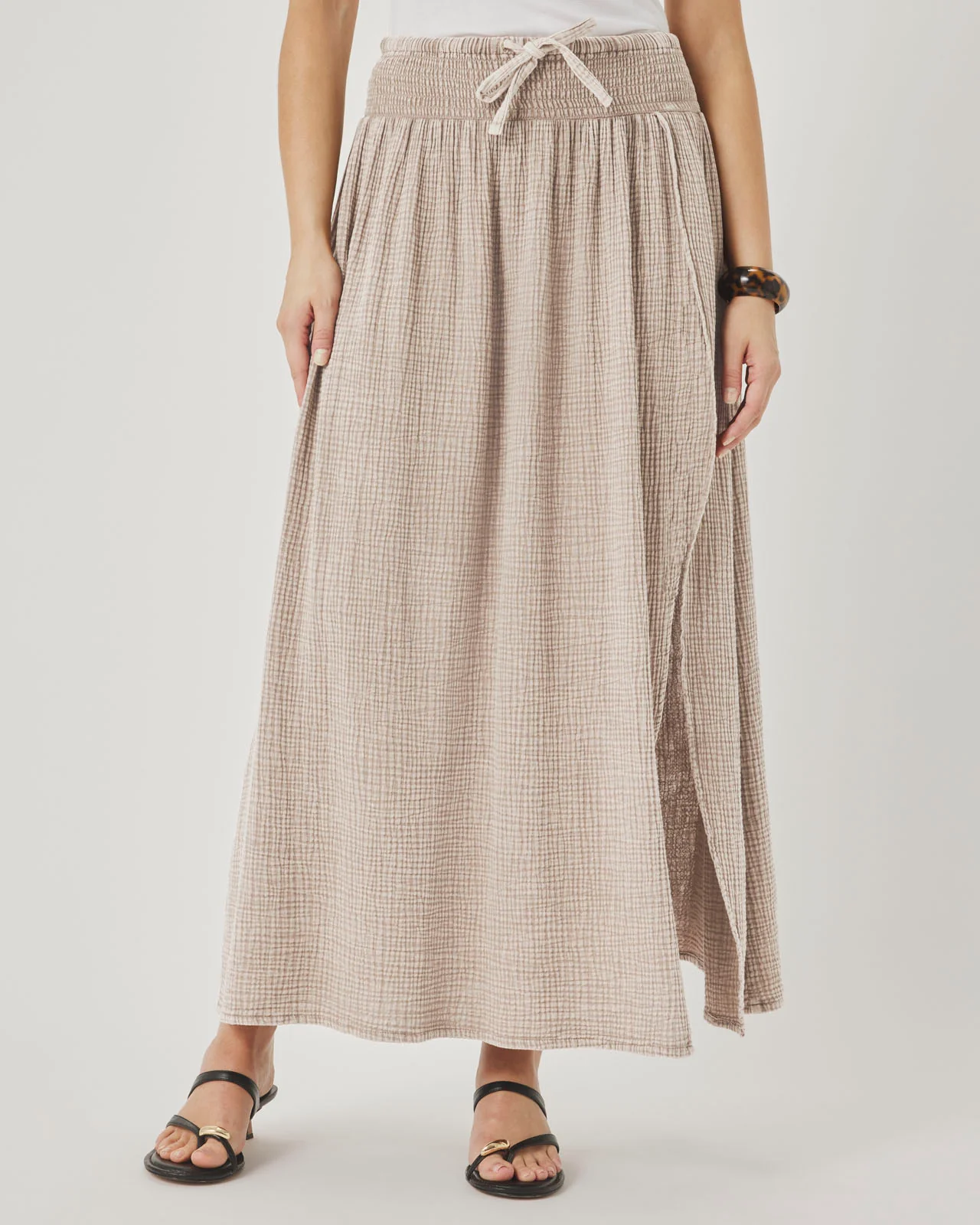 Ava Gauze Maxi Skirt - Image 4
