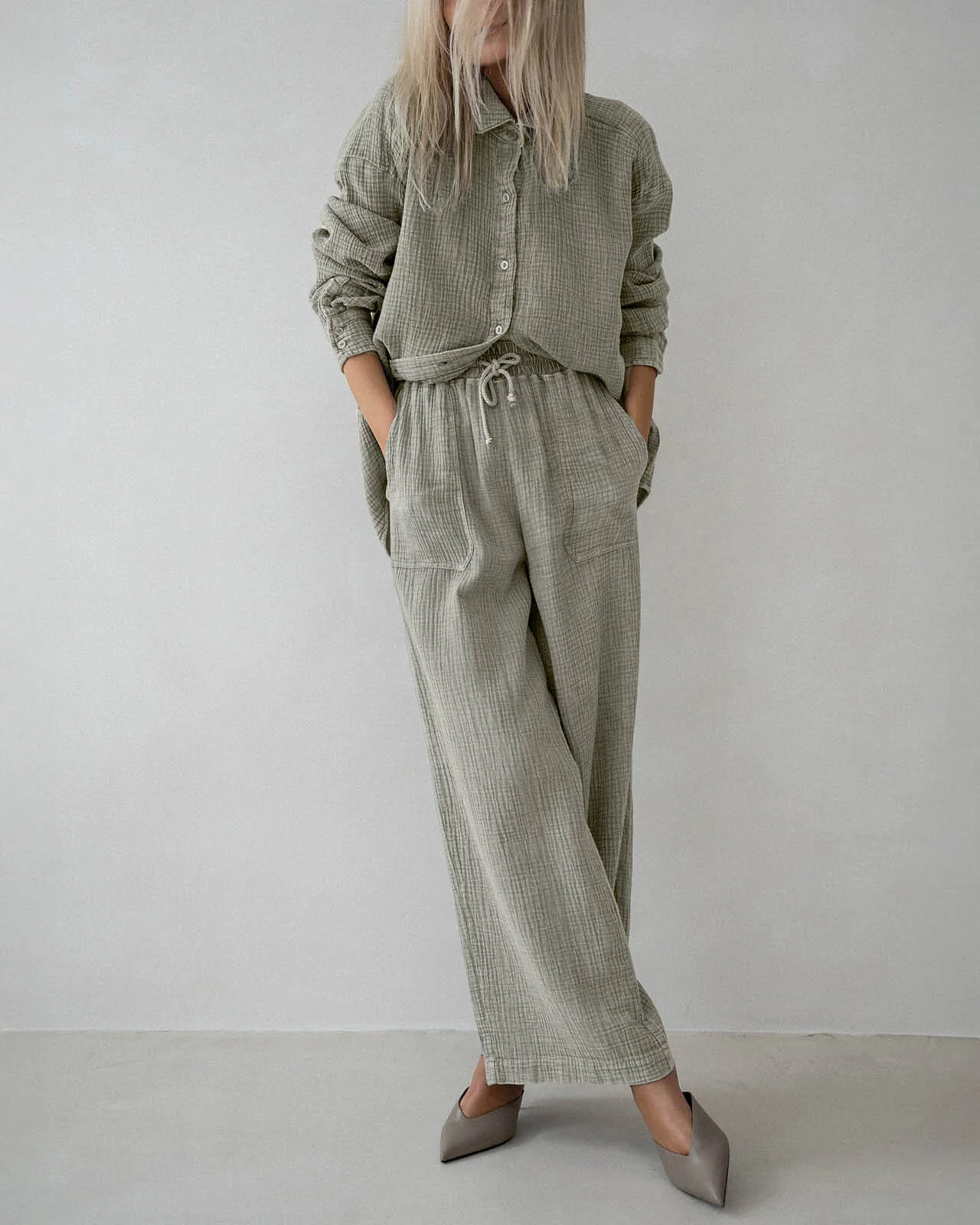Ava Gauze Pant