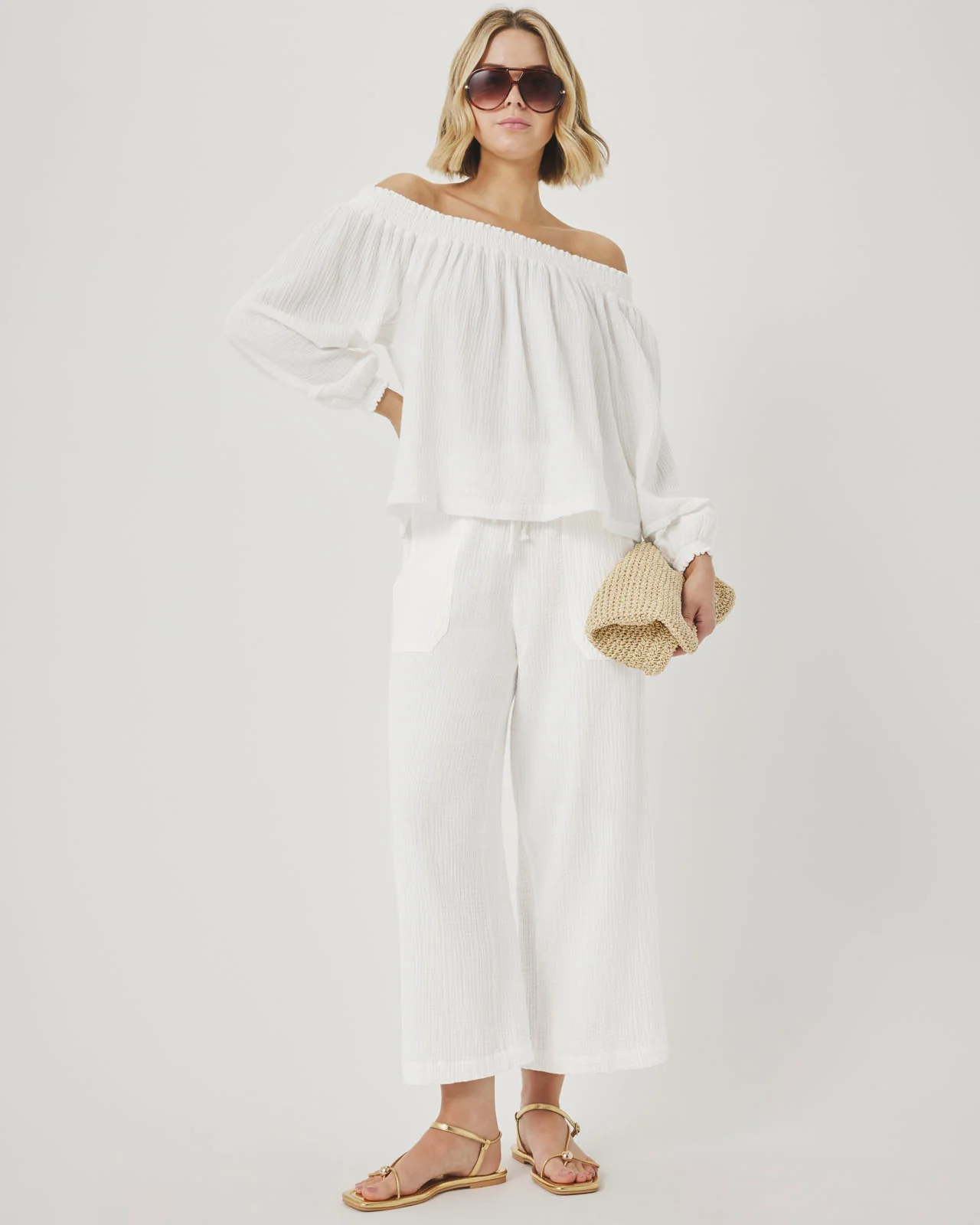 Ava Gauze Pant - Image 4