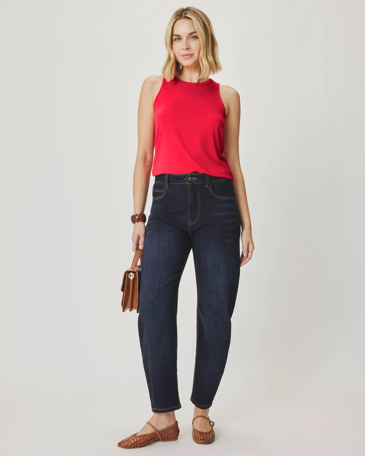 Bamboo Blend High Neck Tank - Image 9