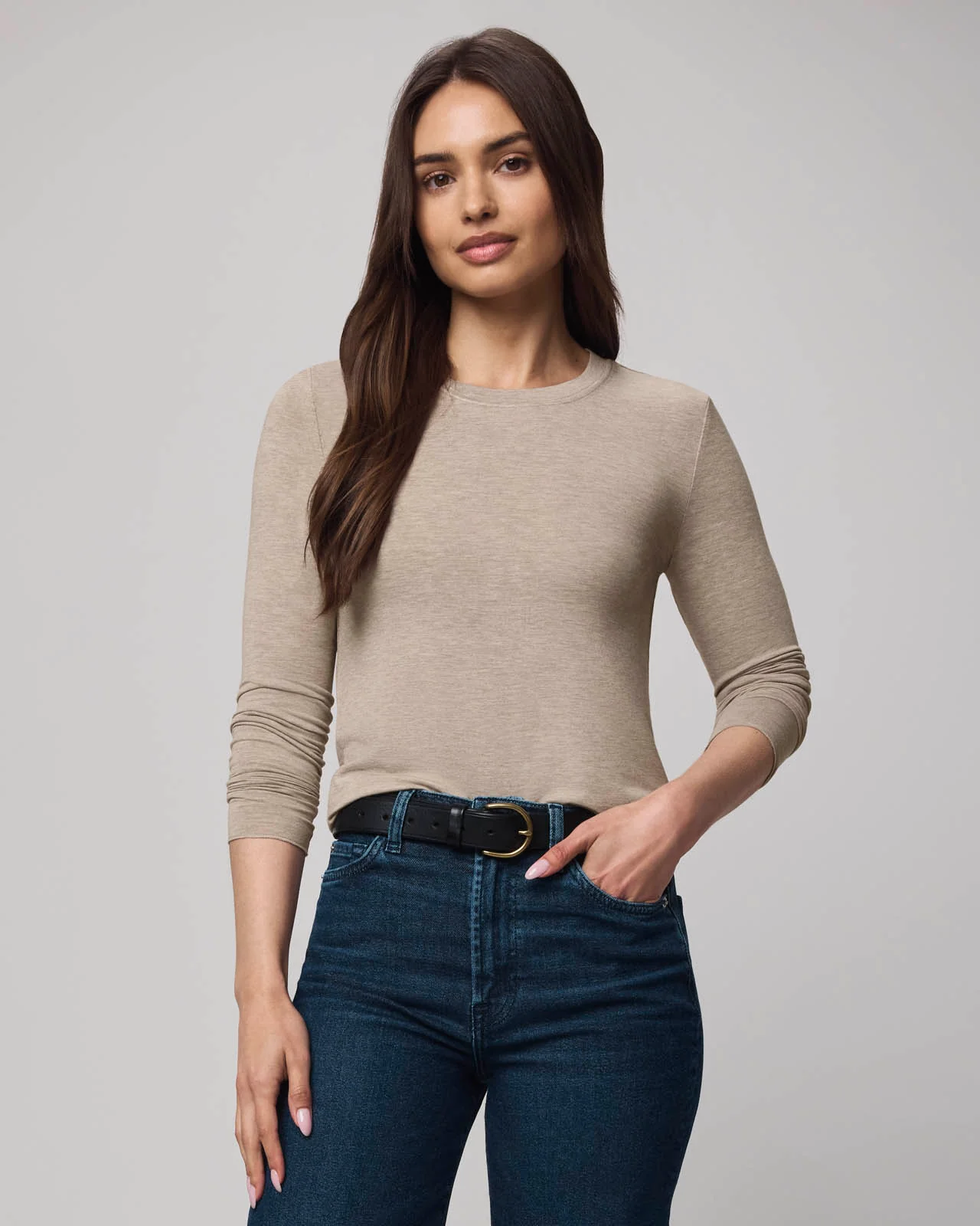 Bamboo Blend Long Sleeve Tee - Image 11