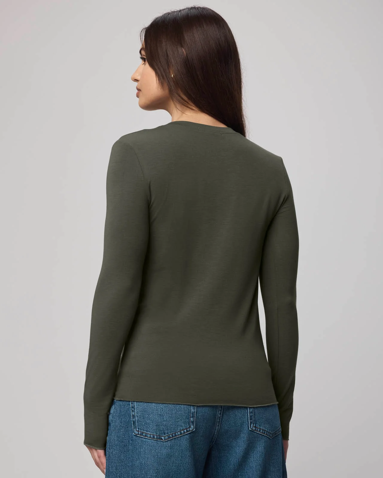 Bamboo Blend Long Sleeve Tee - Image 15