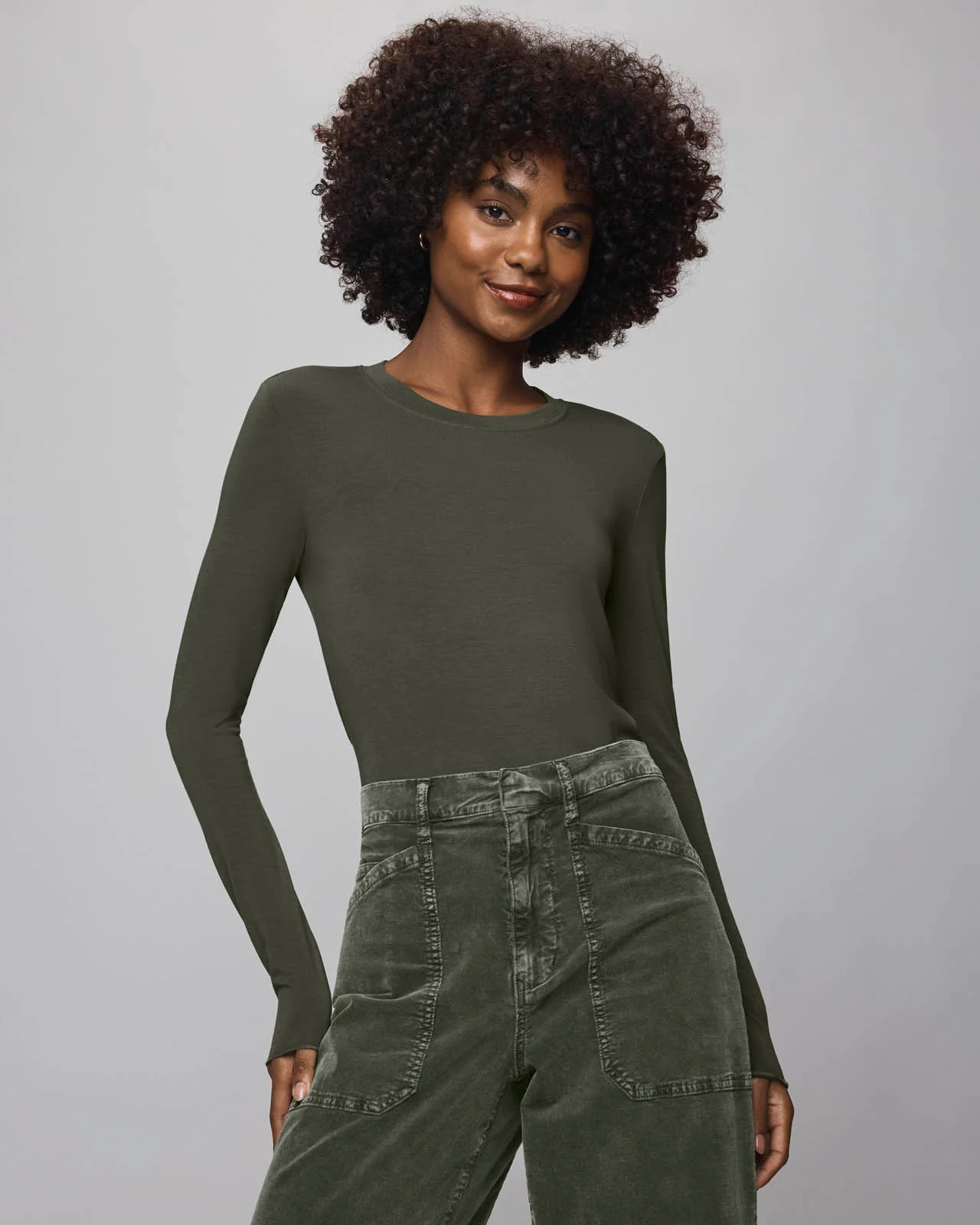 Bamboo Blend Long Sleeve Tee - Image 16