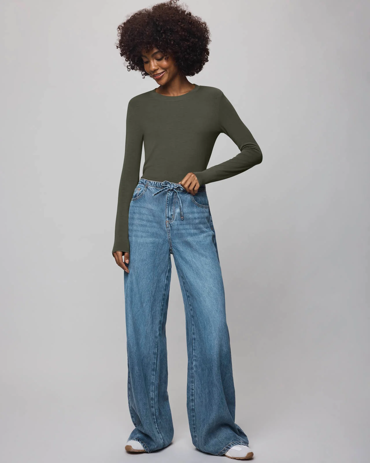 Bamboo Blend Long Sleeve Tee - Image 18