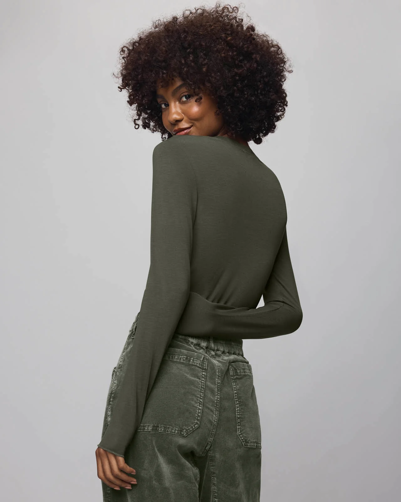 Bamboo Blend Long Sleeve Tee - Image 21