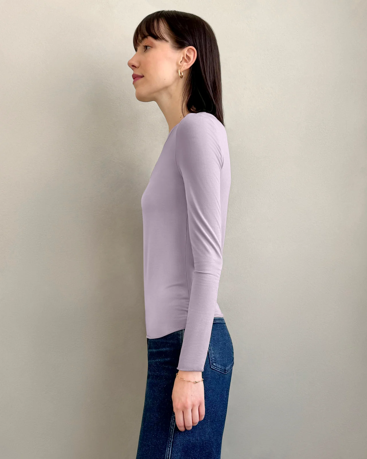Bamboo Blend Long Sleeve Tee - Image 27