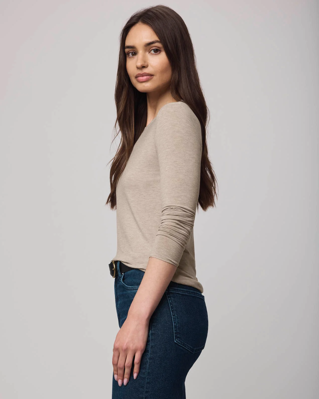 Bamboo Blend Long Sleeve Tee - Image 40