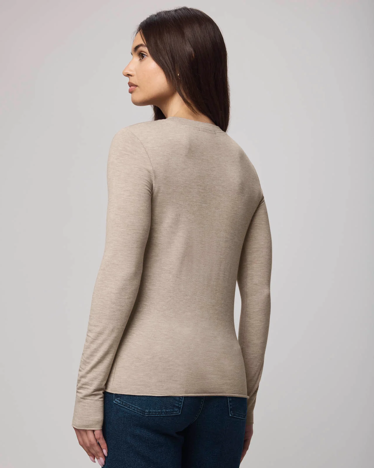 Bamboo Blend Long Sleeve Tee - Image 41