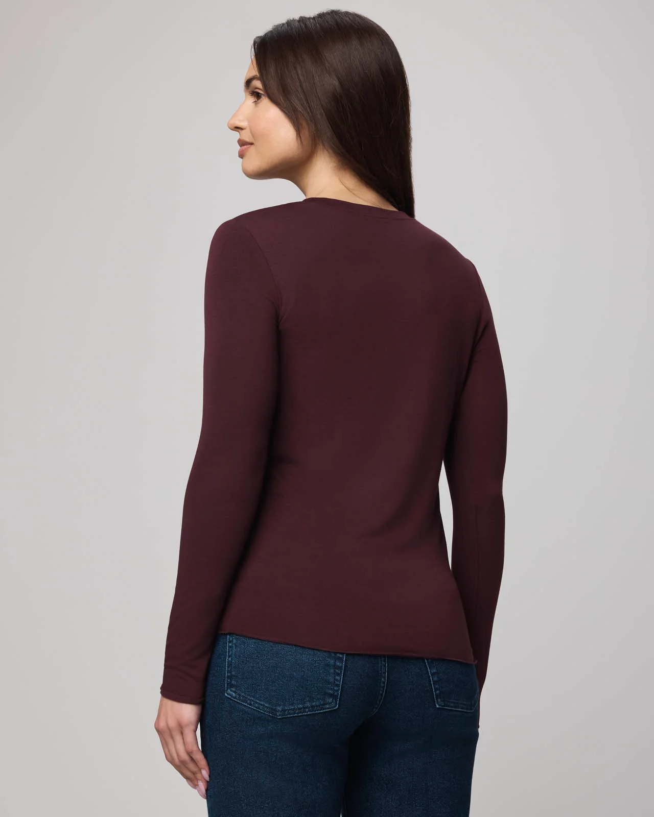 Bamboo Blend Long Sleeve Tee - Image 44